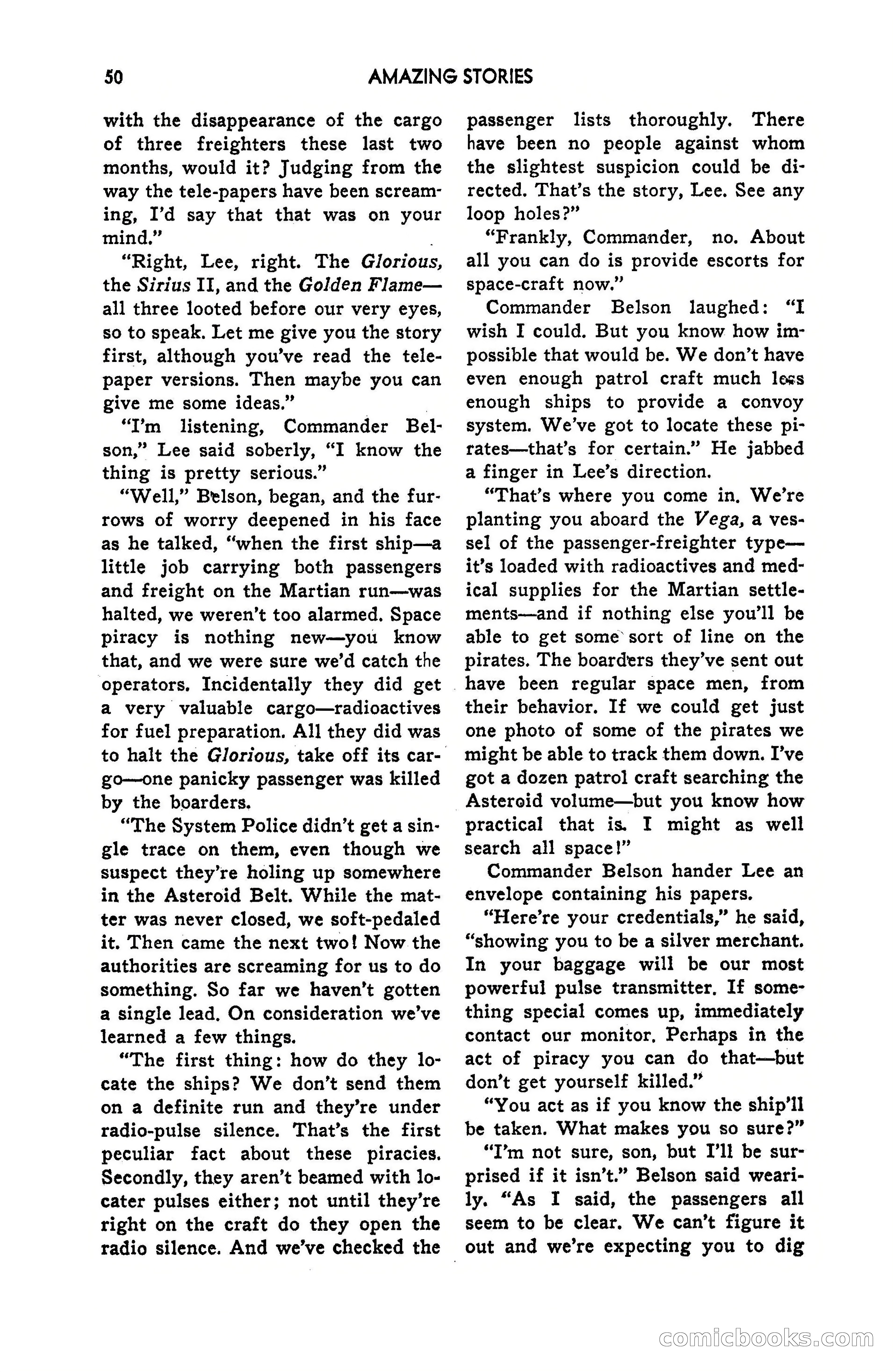 Amazing Stories, July 1949 — page 50 of 149