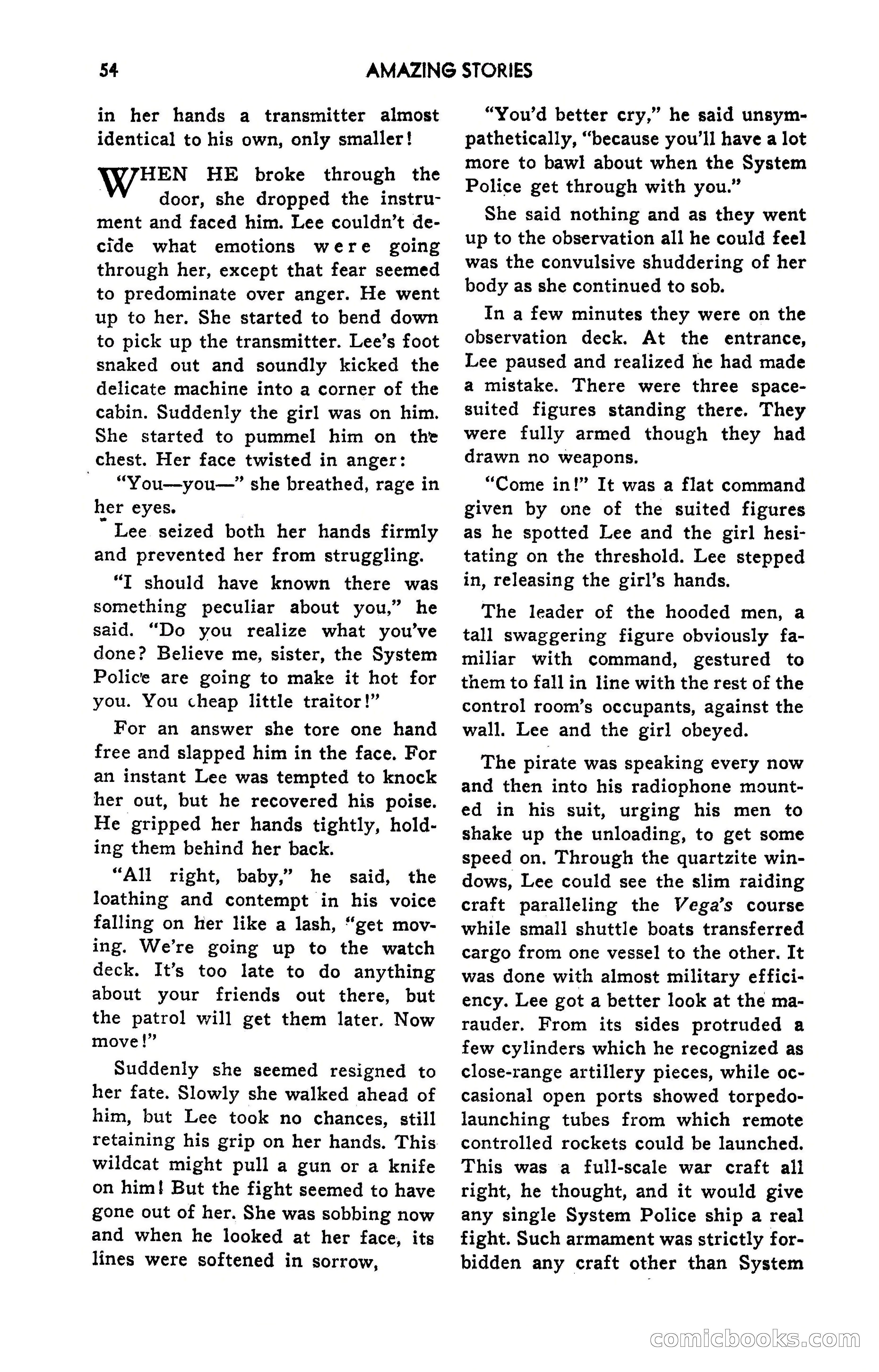 Amazing Stories, July 1949 — page 54 of 149