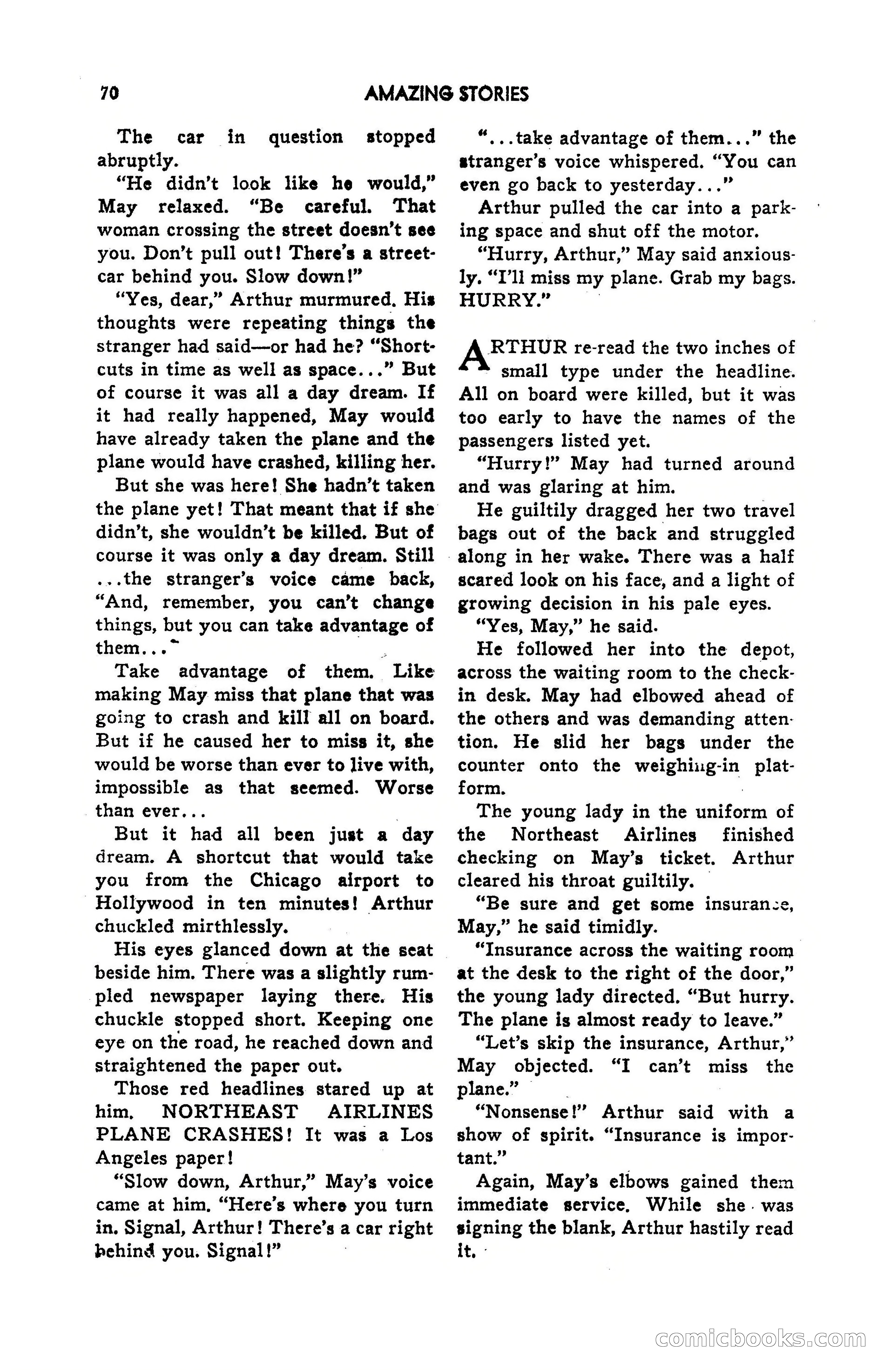Amazing Stories, July 1949 — page 70 of 149