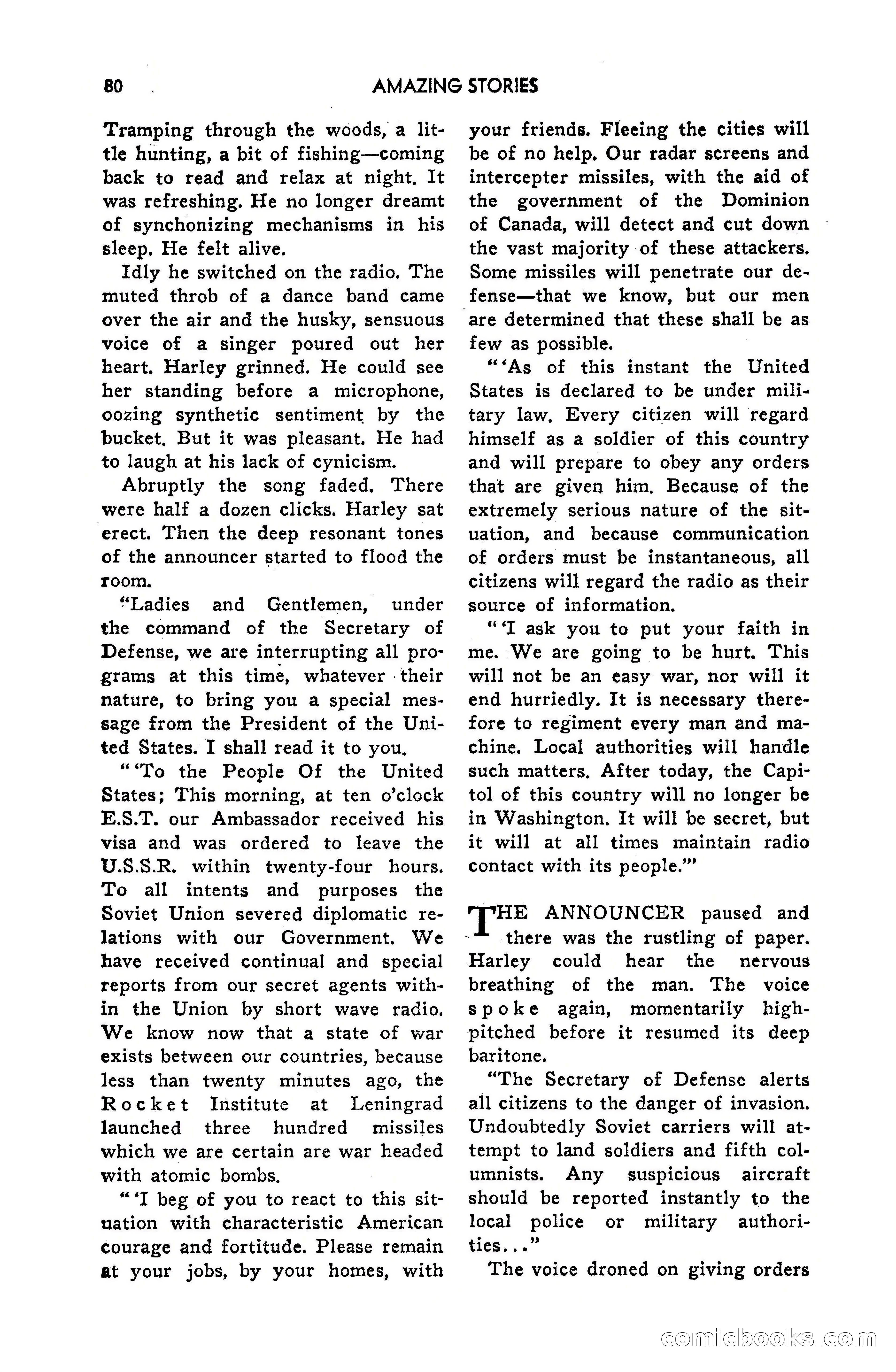 Amazing Stories, July 1949 — page 80 of 149
