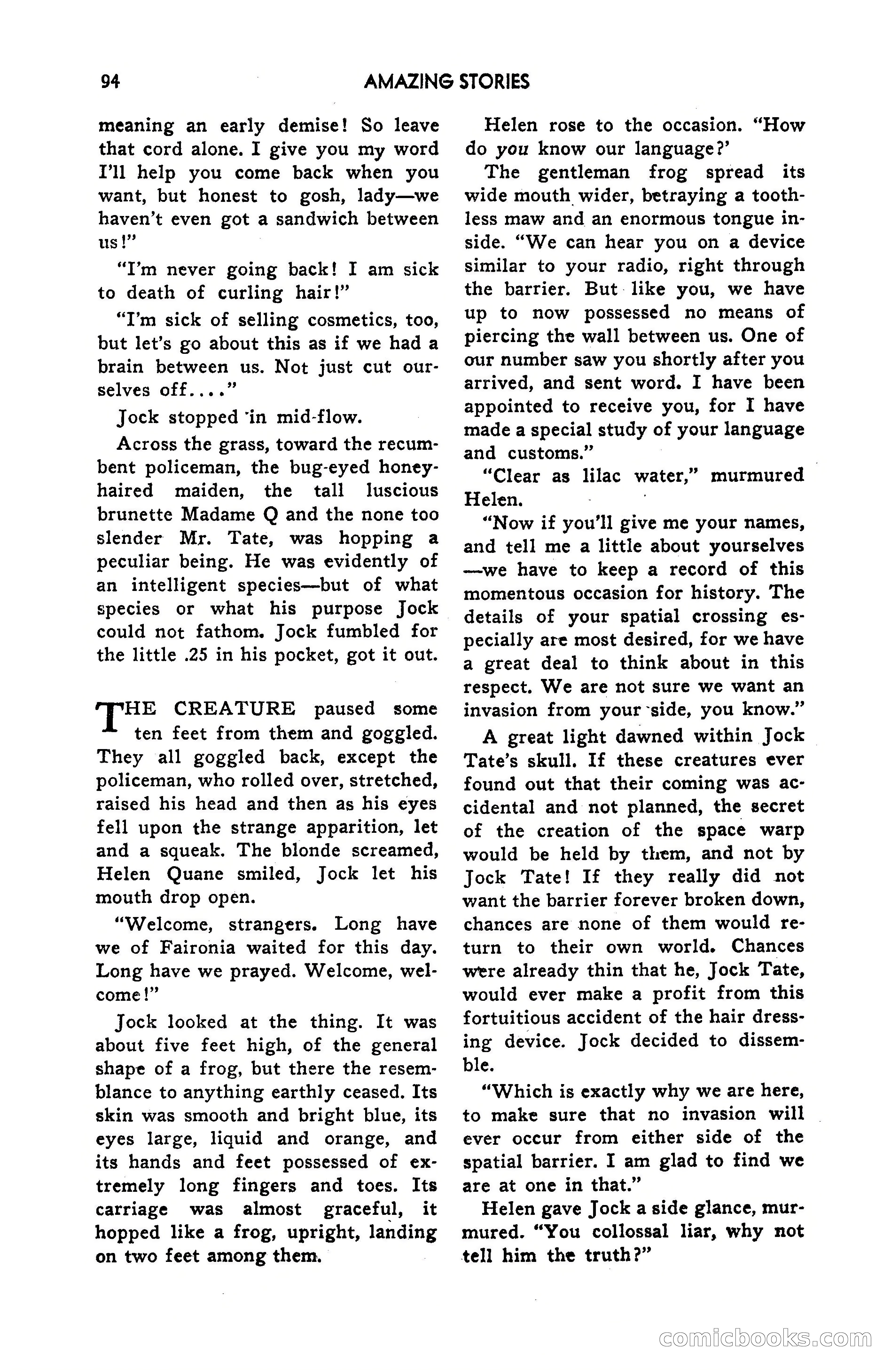 Amazing Stories, July 1949 — page 94 of 149