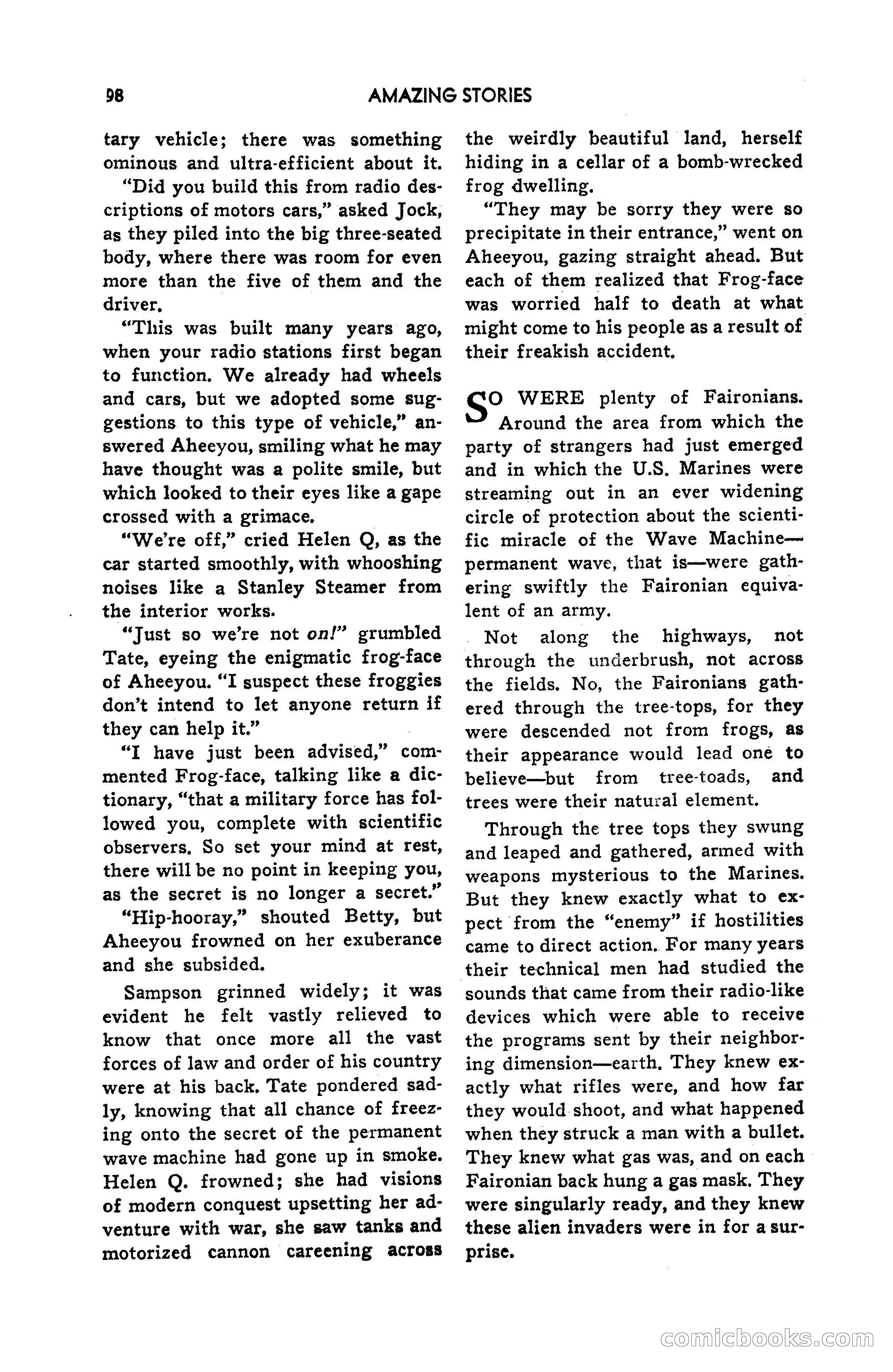 Amazing Stories, July 1949 — page 98 of 149
