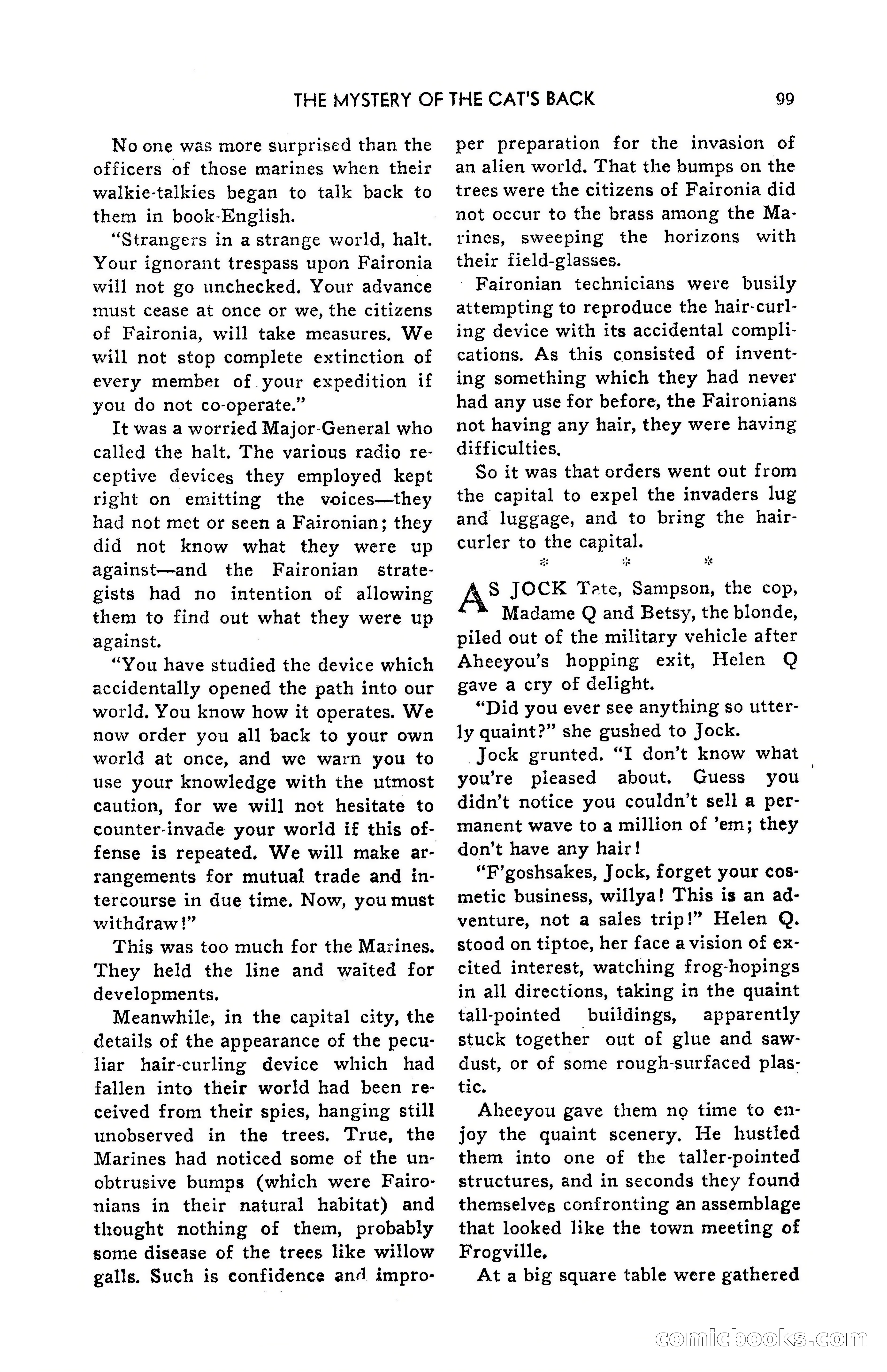 Amazing Stories, July 1949 — page 99 of 149