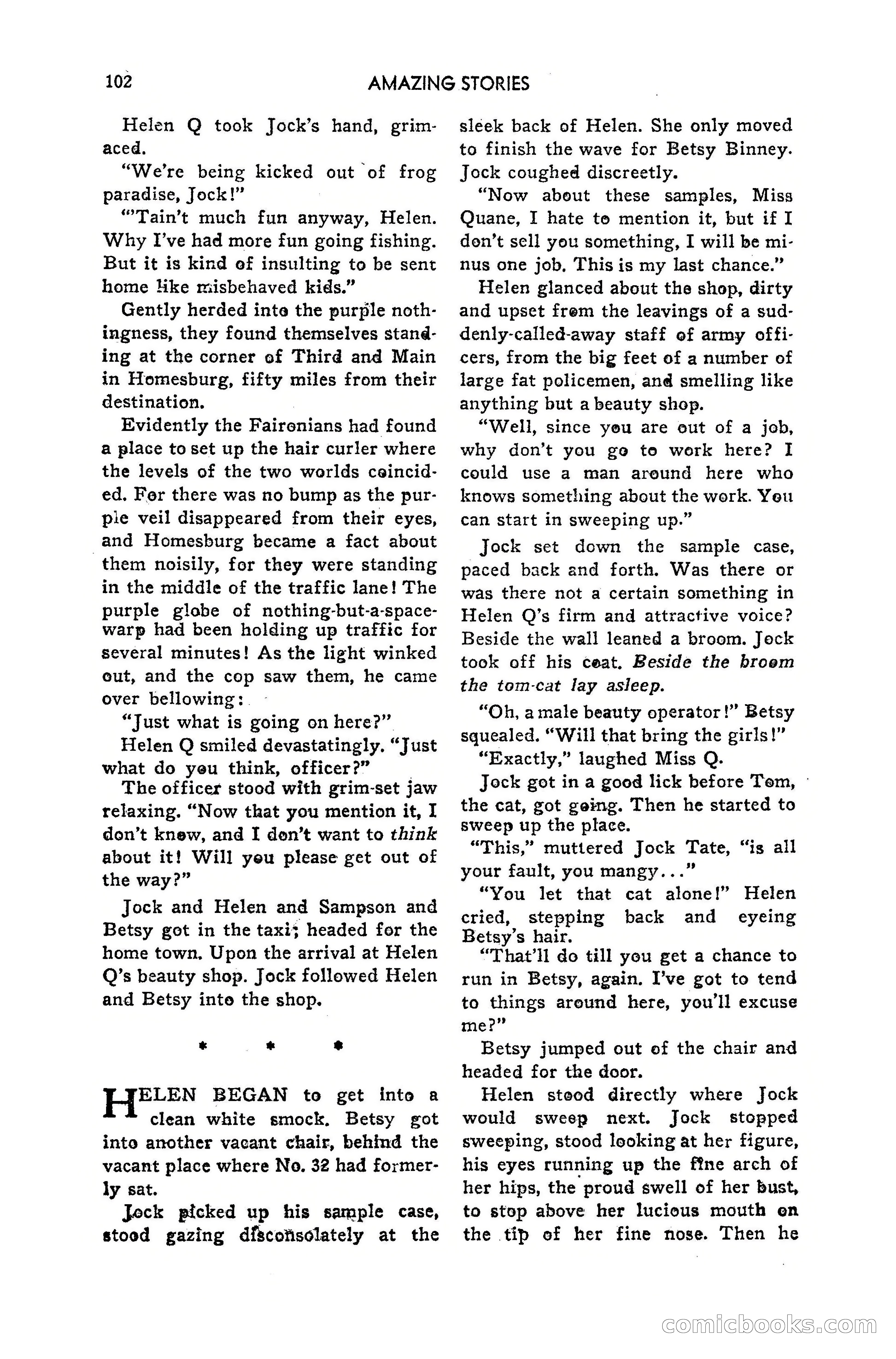 Amazing Stories, July 1949 — page 102 of 149