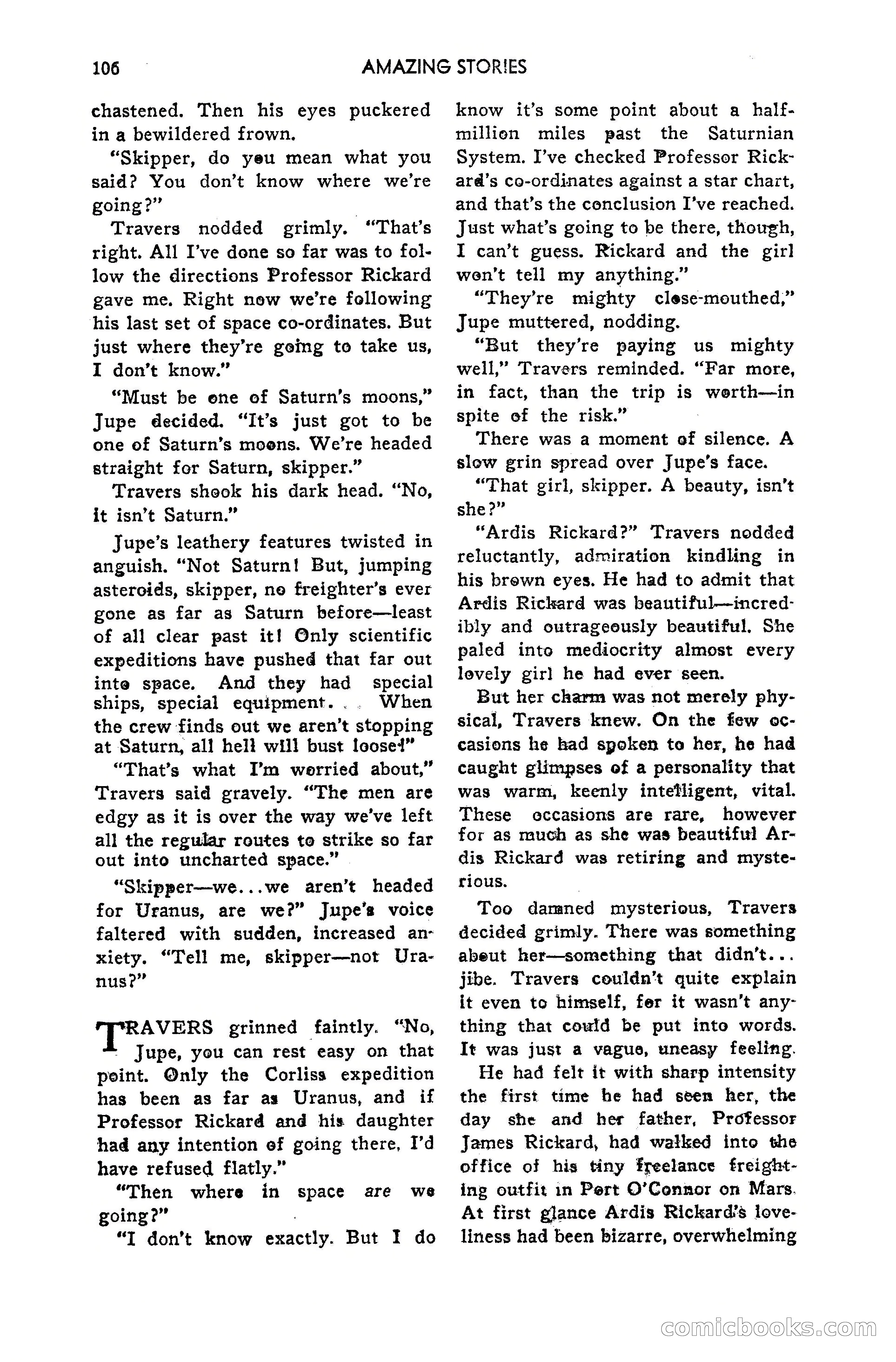 Amazing Stories, July 1949 — page 106 of 149