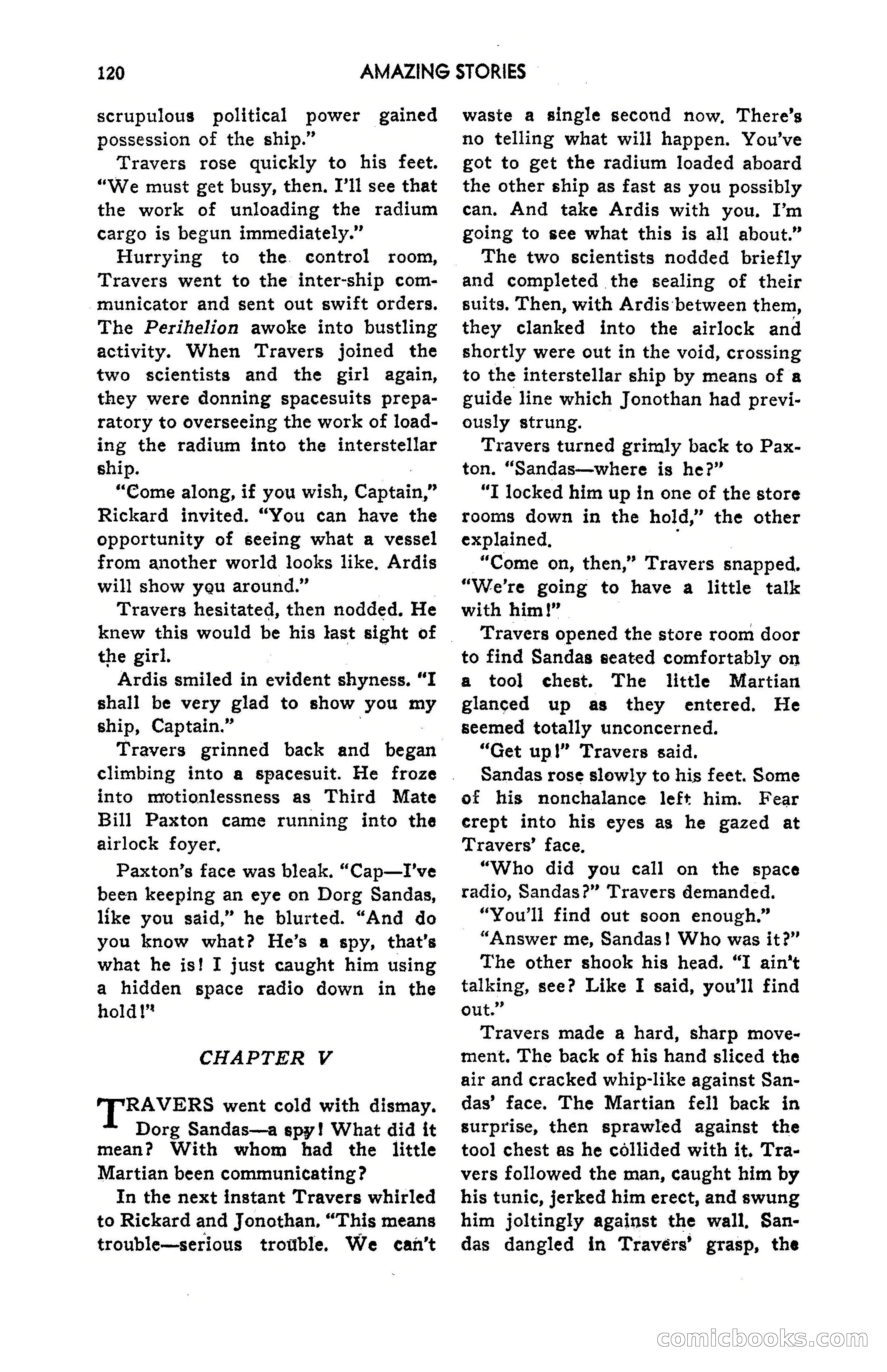 Amazing Stories, July 1949 — page 120 of 149