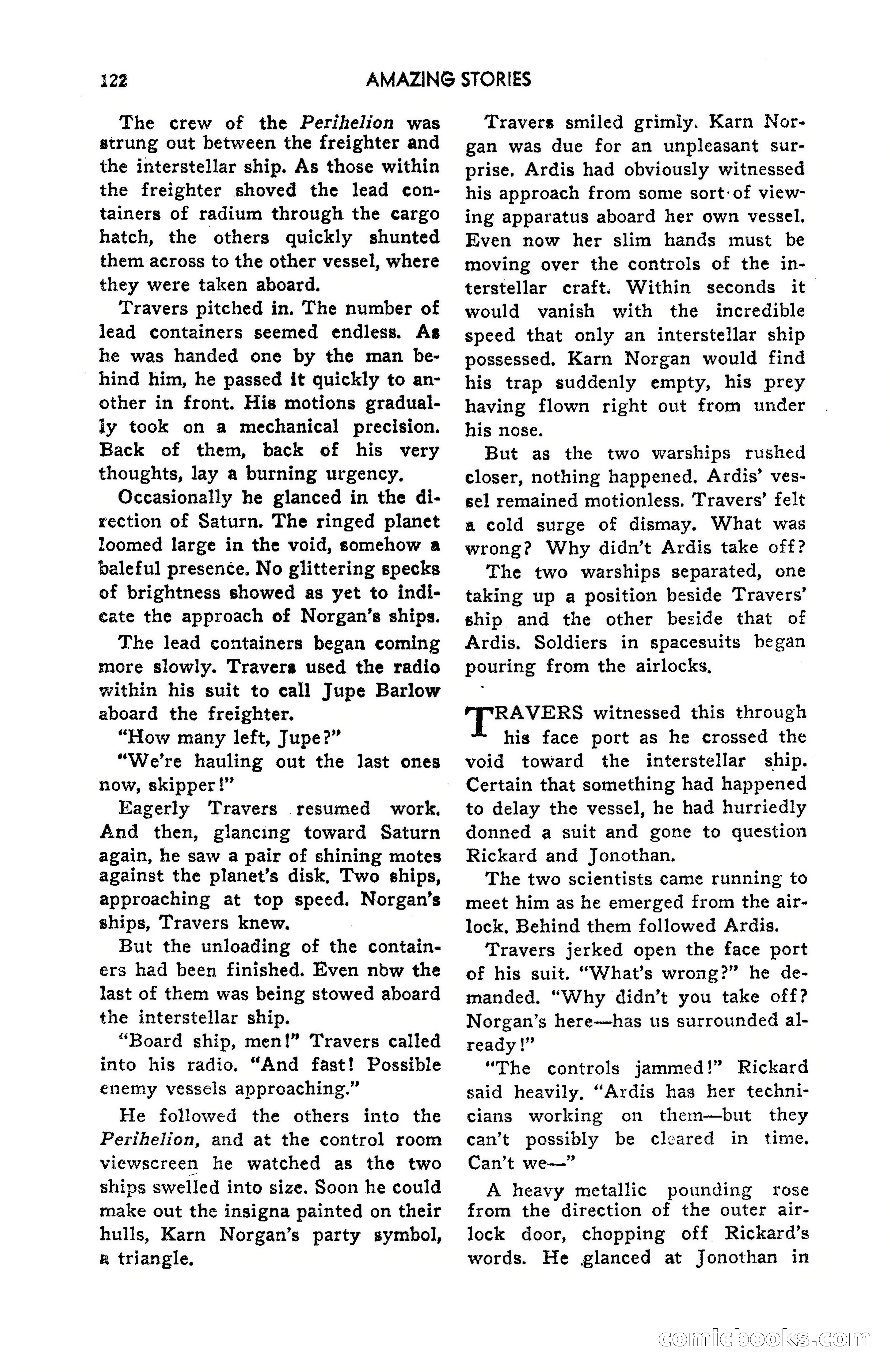Amazing Stories, July 1949 — page 122 of 149