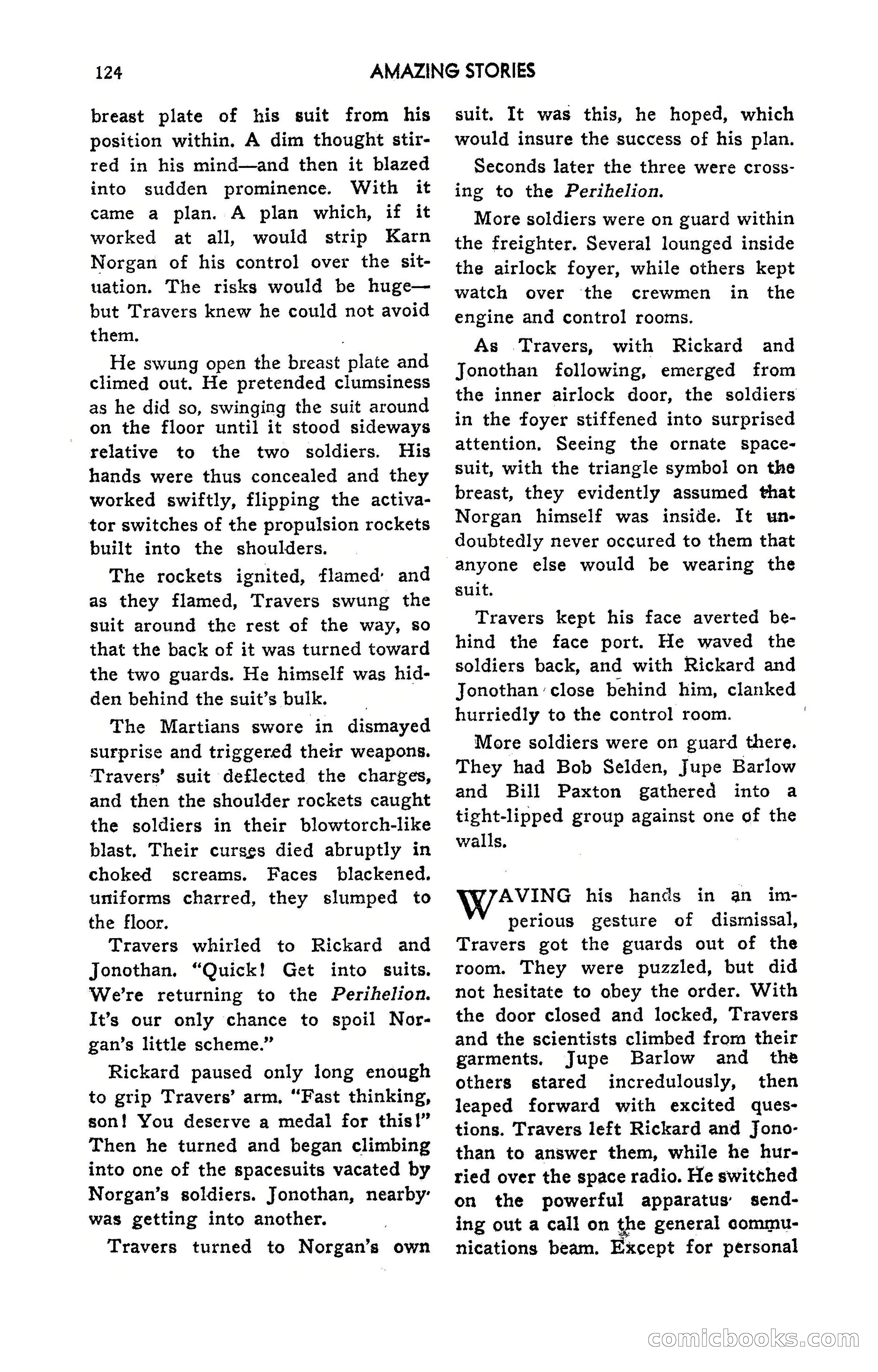 Amazing Stories, July 1949 — page 124 of 149