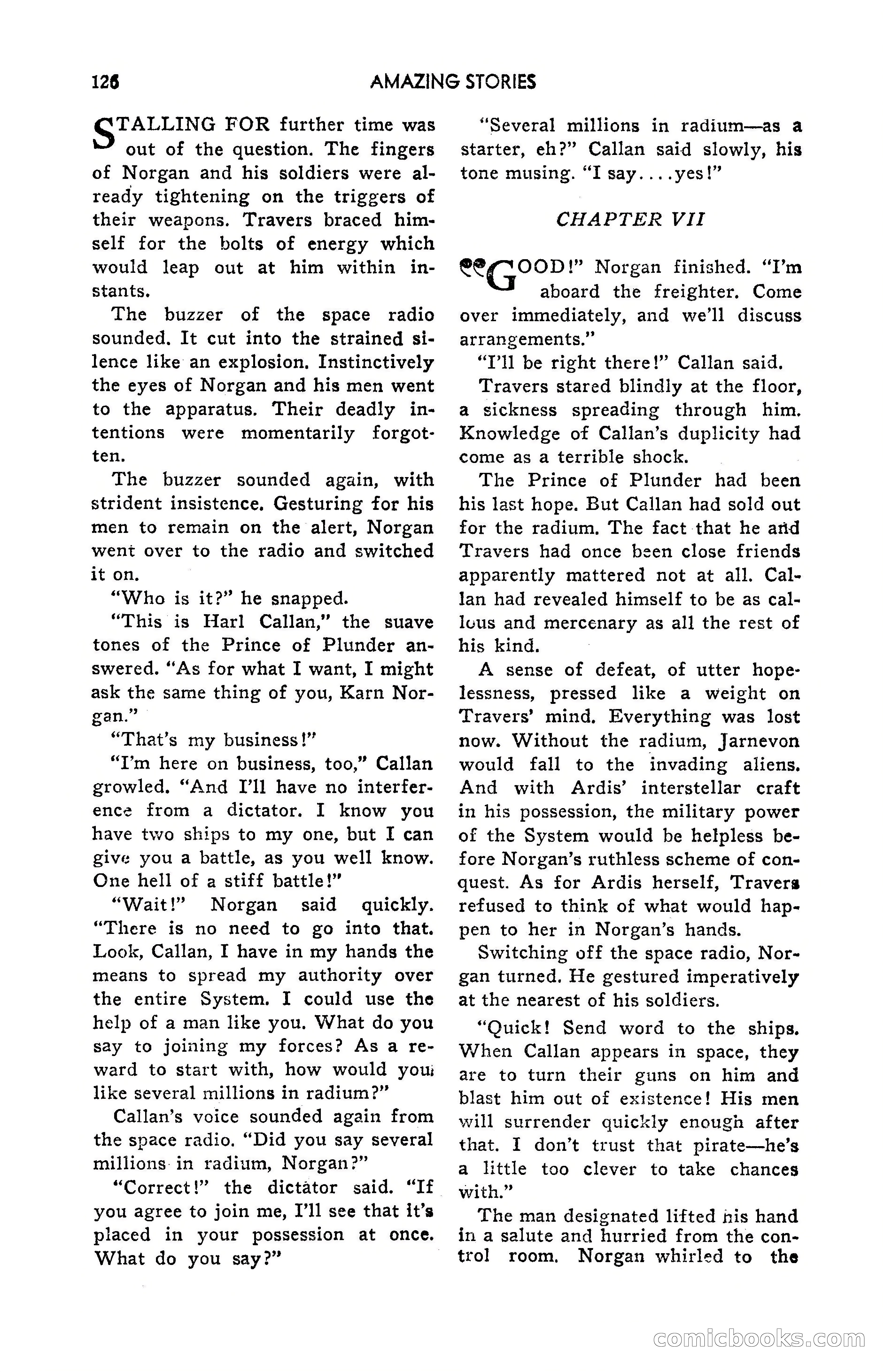 Amazing Stories, July 1949 — page 126 of 149