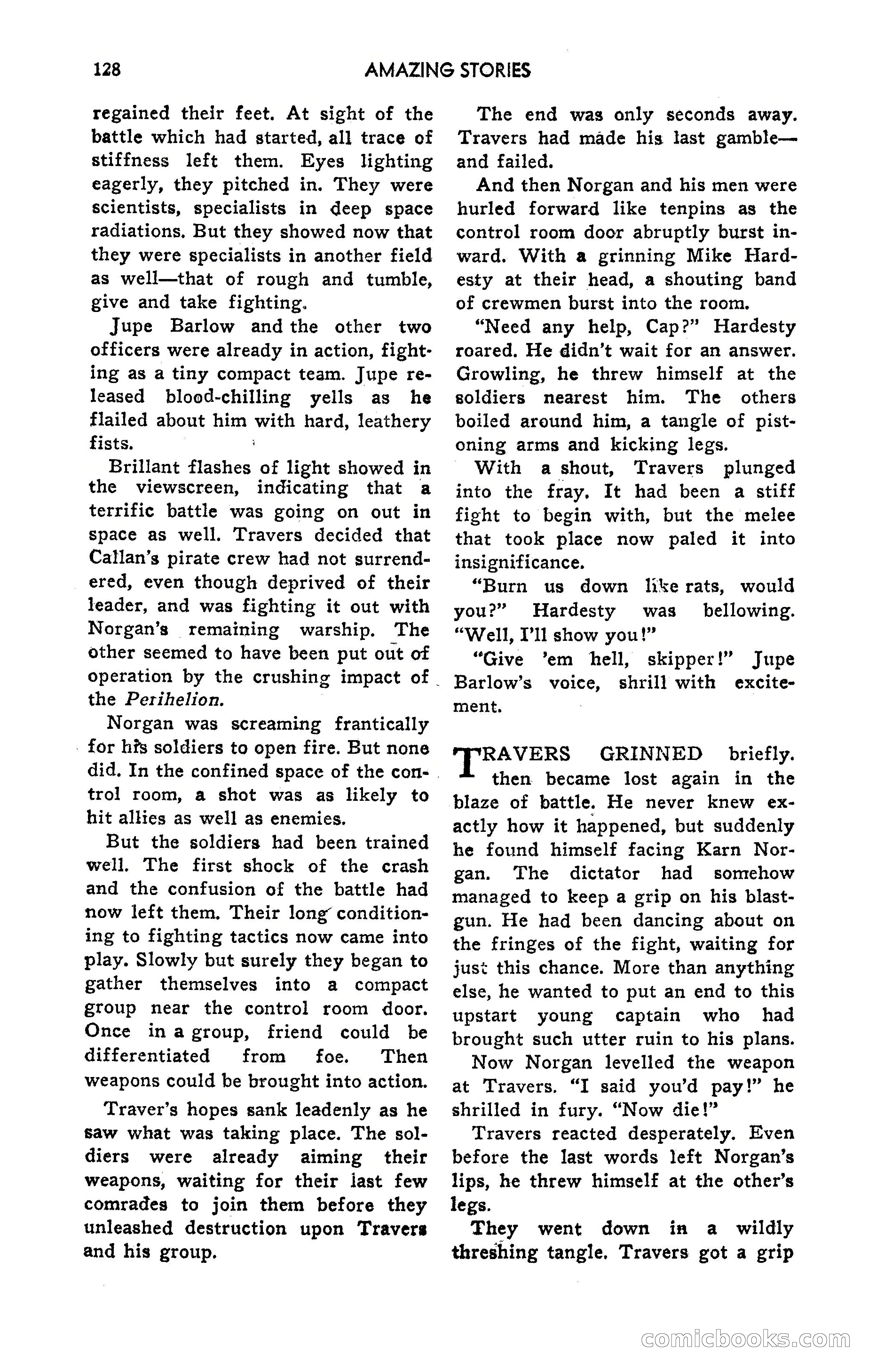 Amazing Stories, July 1949 — page 128 of 149