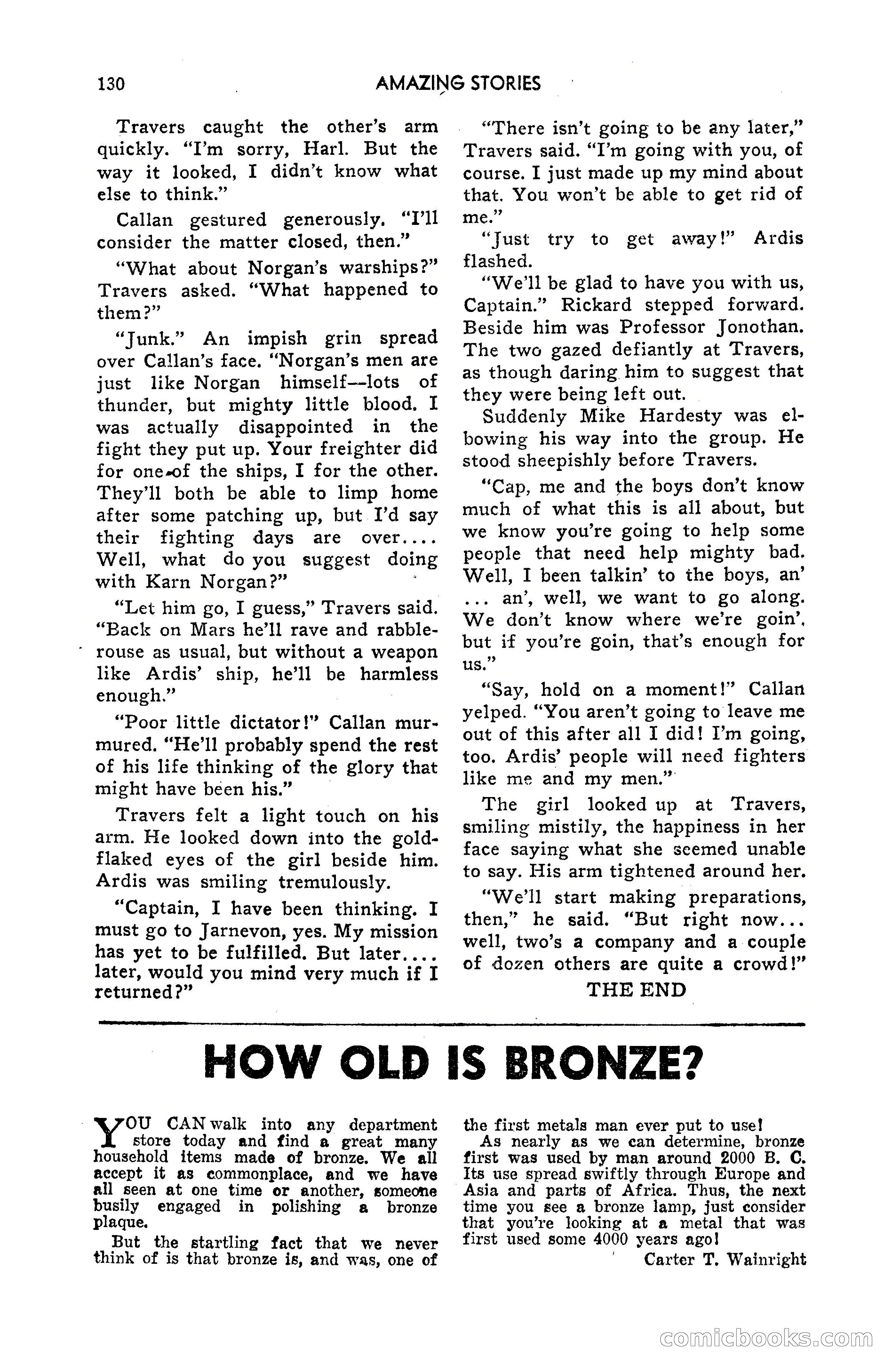 Amazing Stories, July 1949 — page 130 of 149