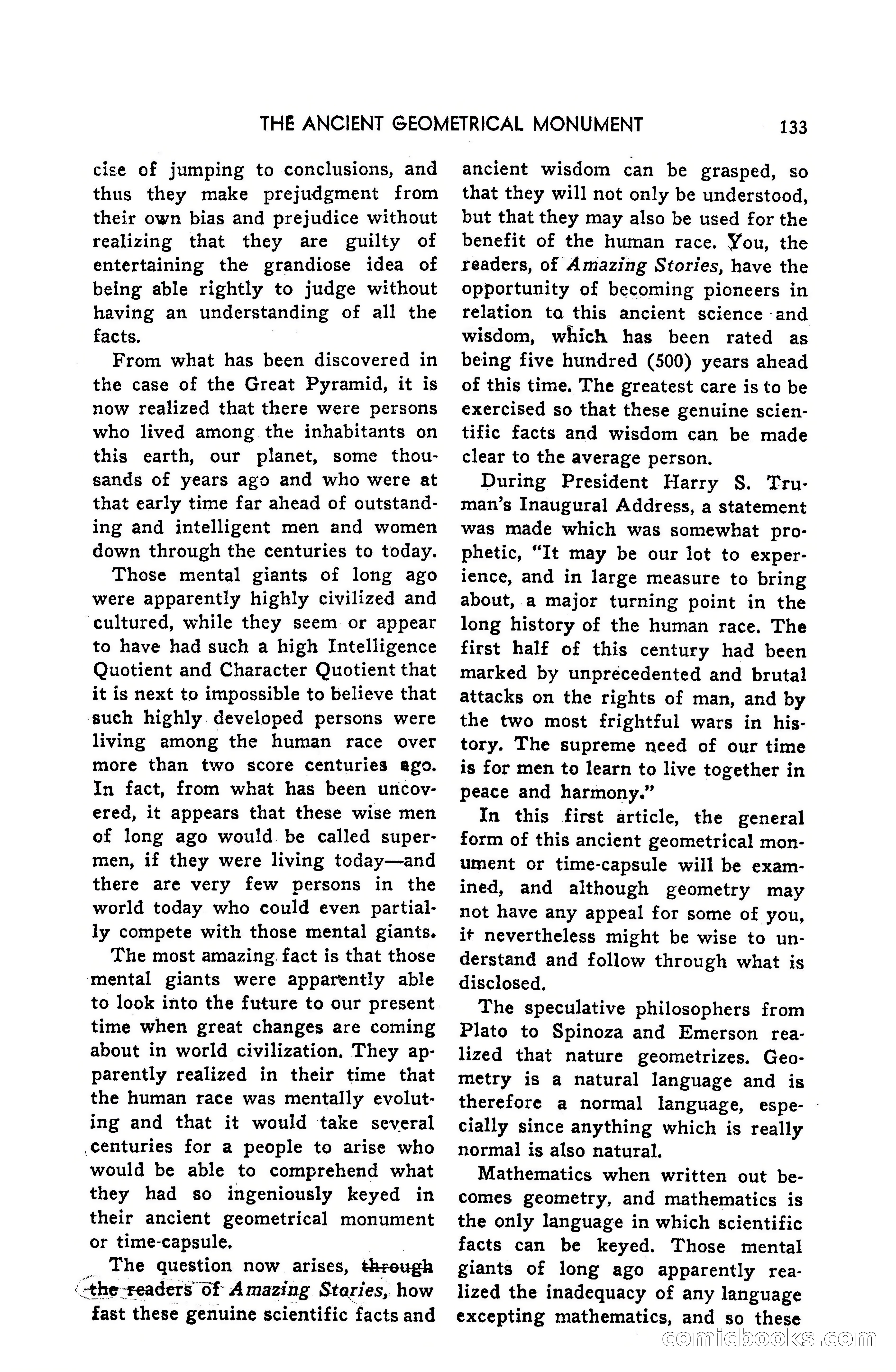 Amazing Stories, July 1949 — page 133 of 149