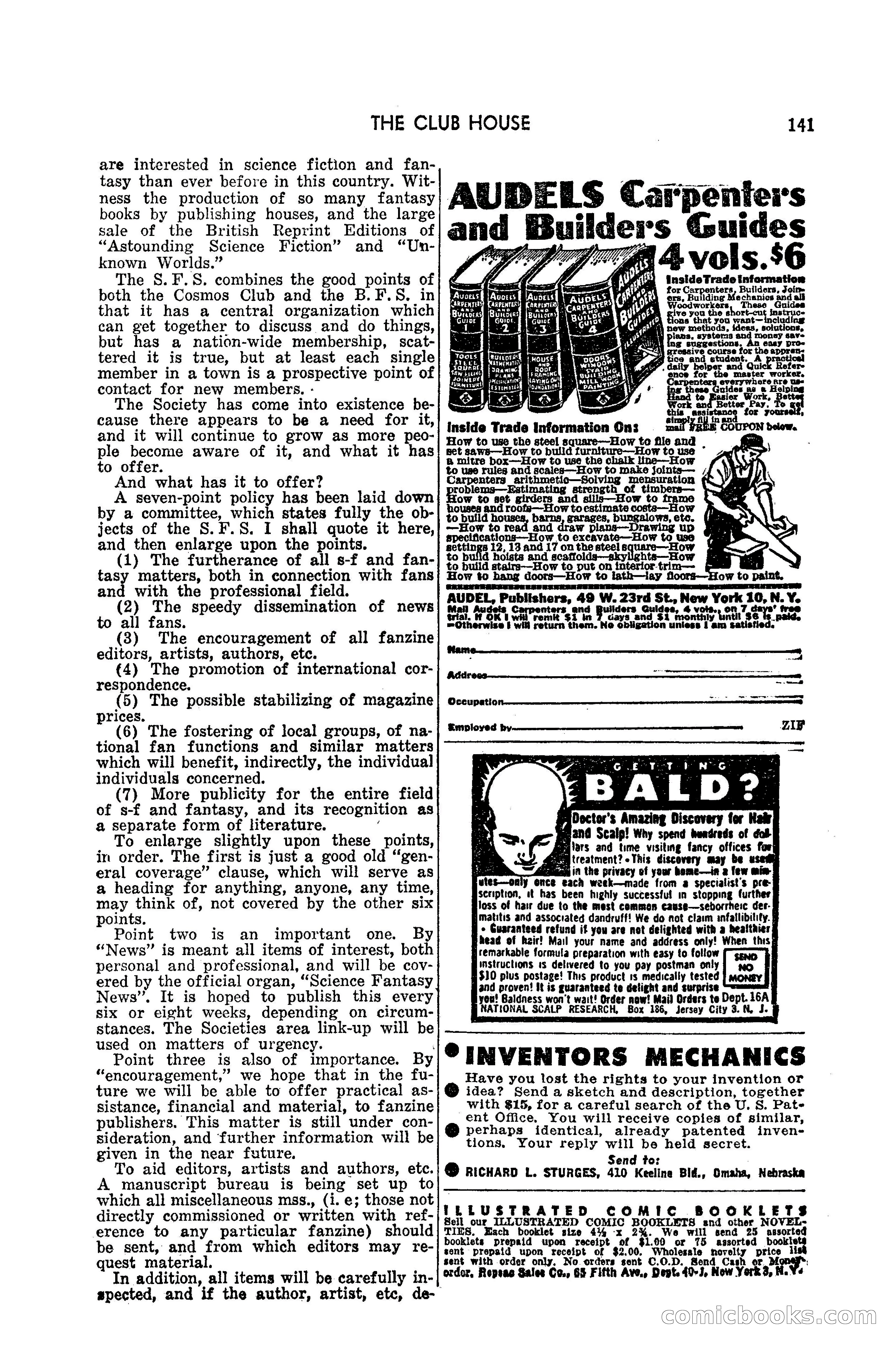 Amazing Stories, July 1949 — page 141 of 149