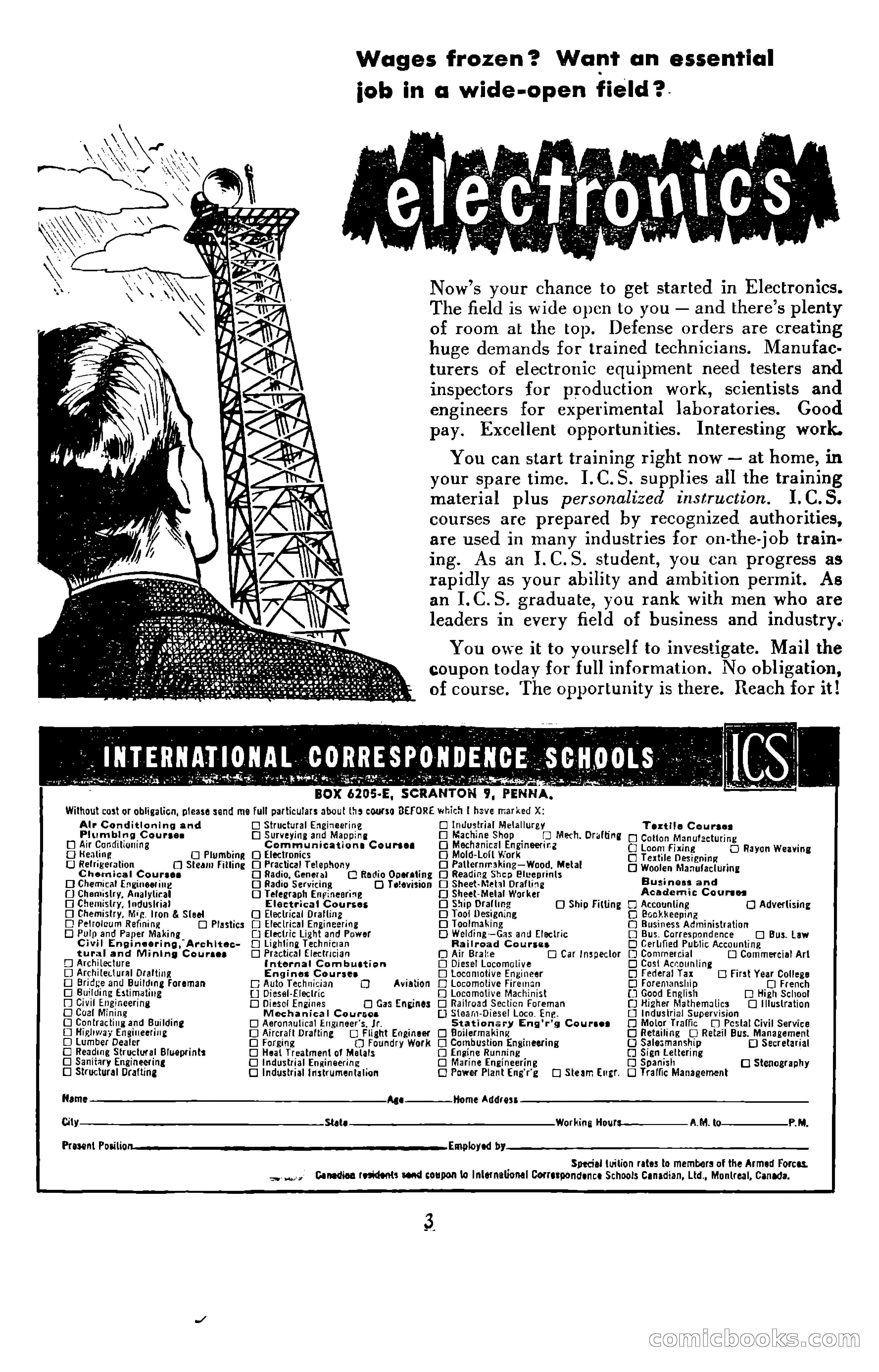 Amazing Stories, September 1951 — page 3 of 166