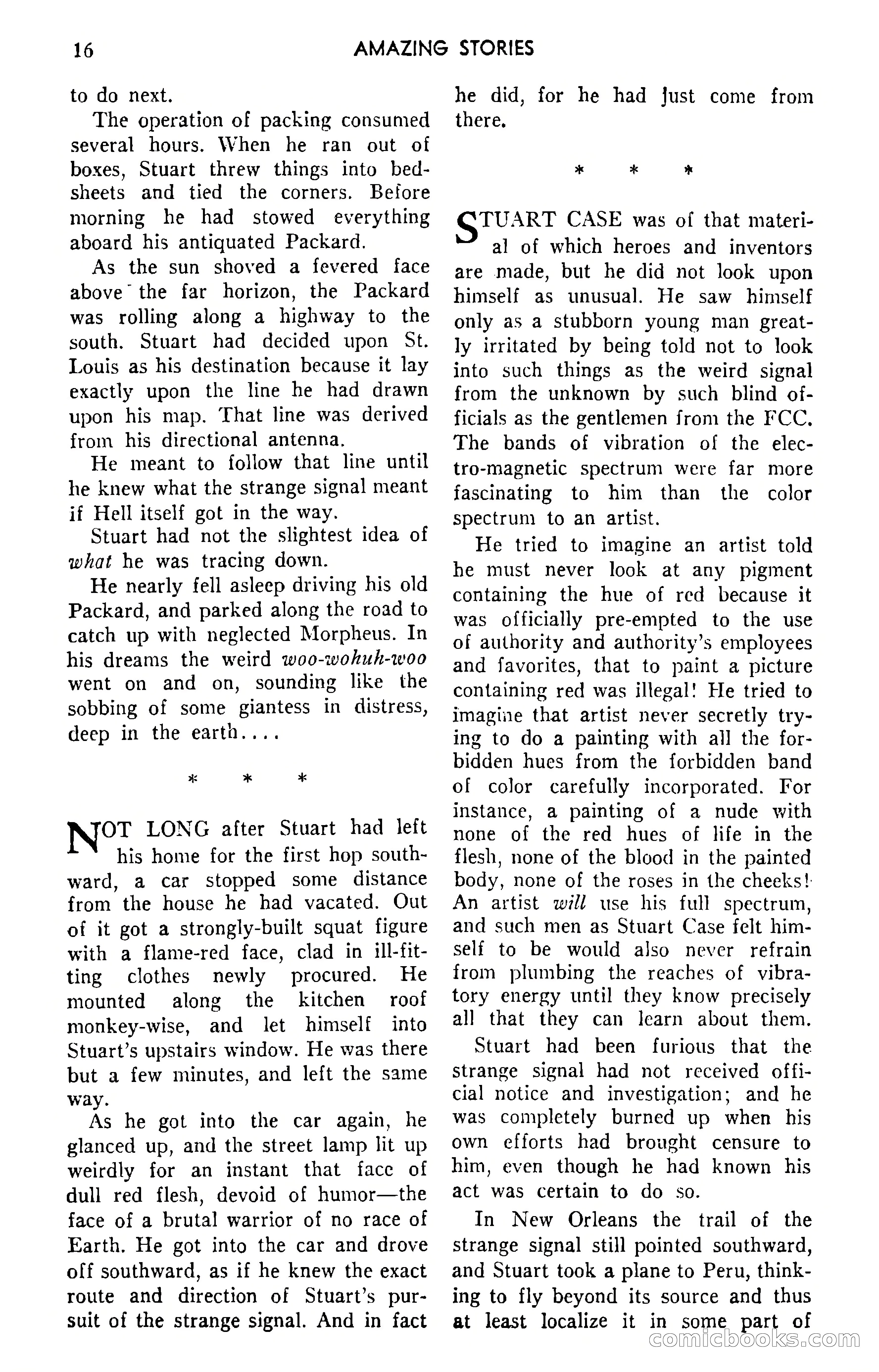 Amazing Stories, September 1951 — page 16 of 166