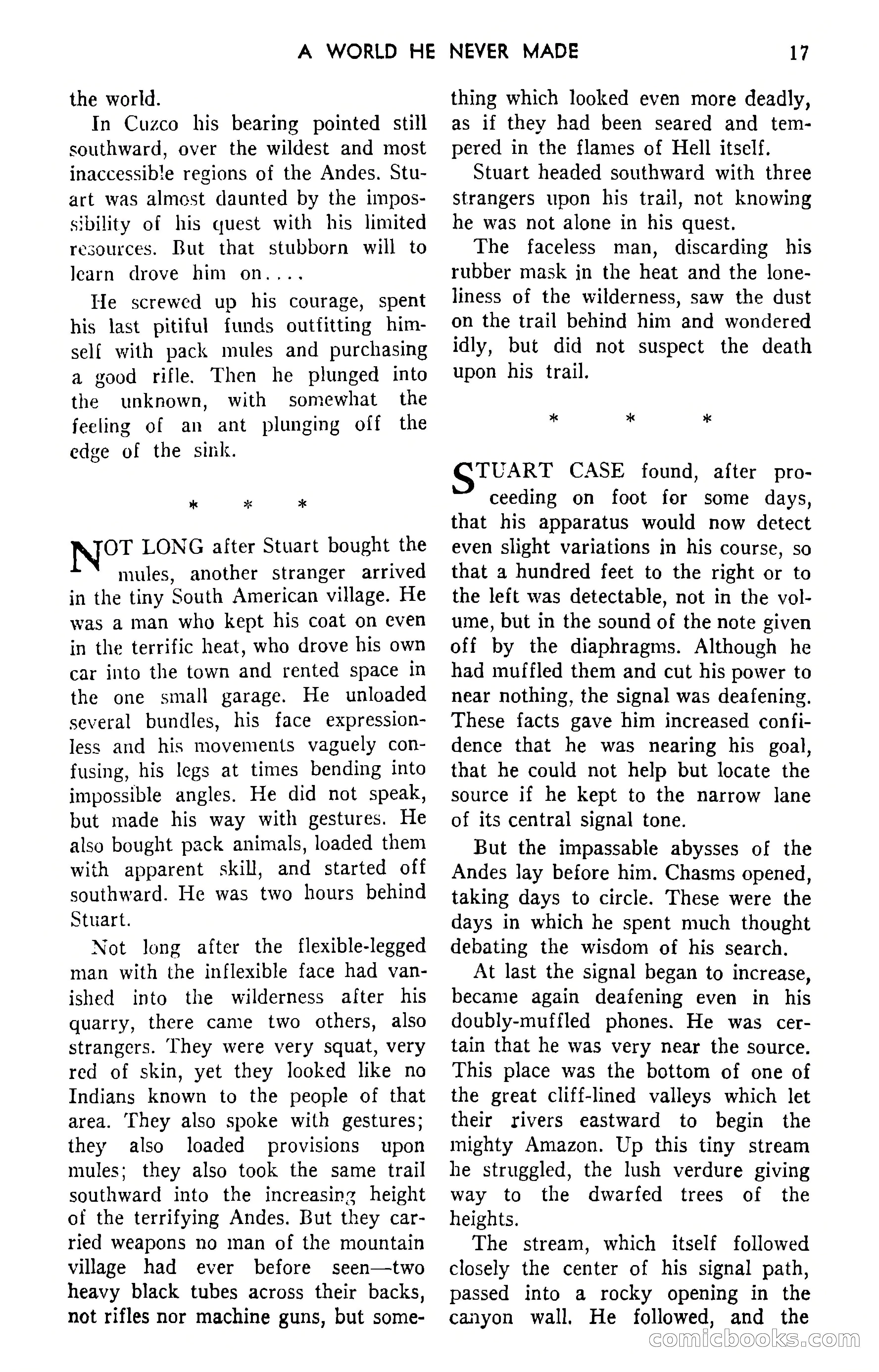 Amazing Stories, September 1951 — page 17 of 166