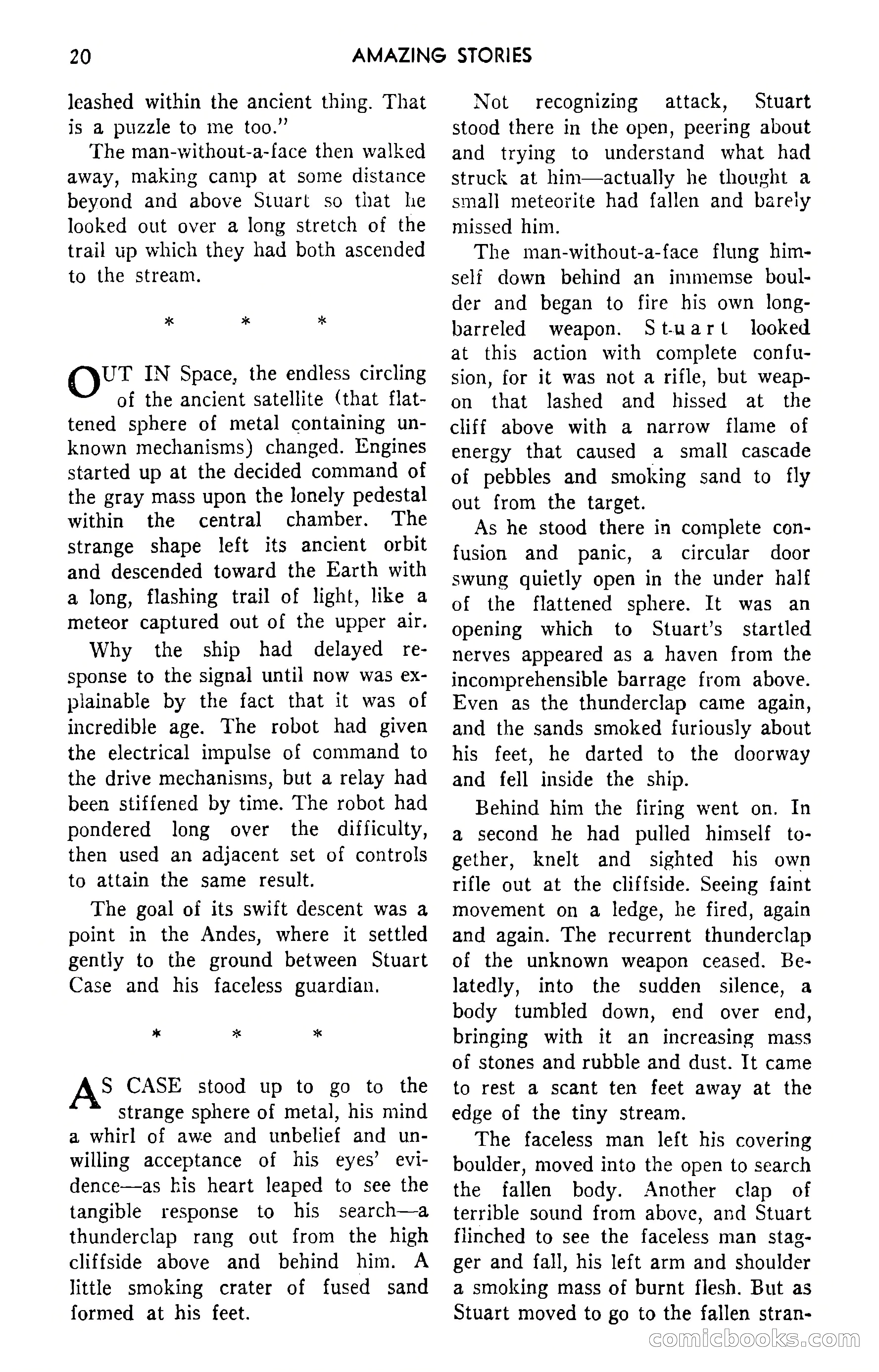 Amazing Stories, September 1951 — page 20 of 166