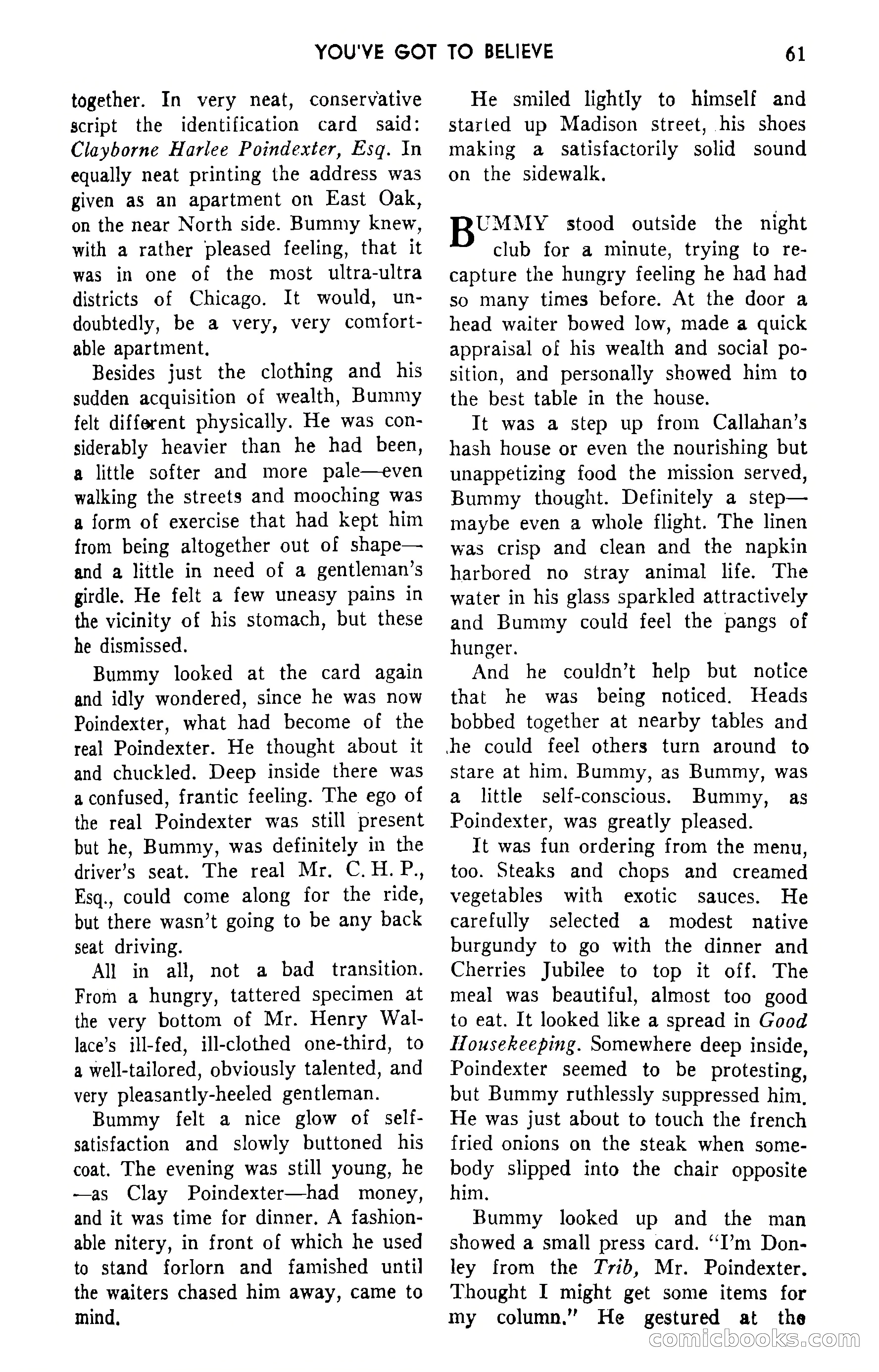 Amazing Stories, September 1951 — page 61 of 166