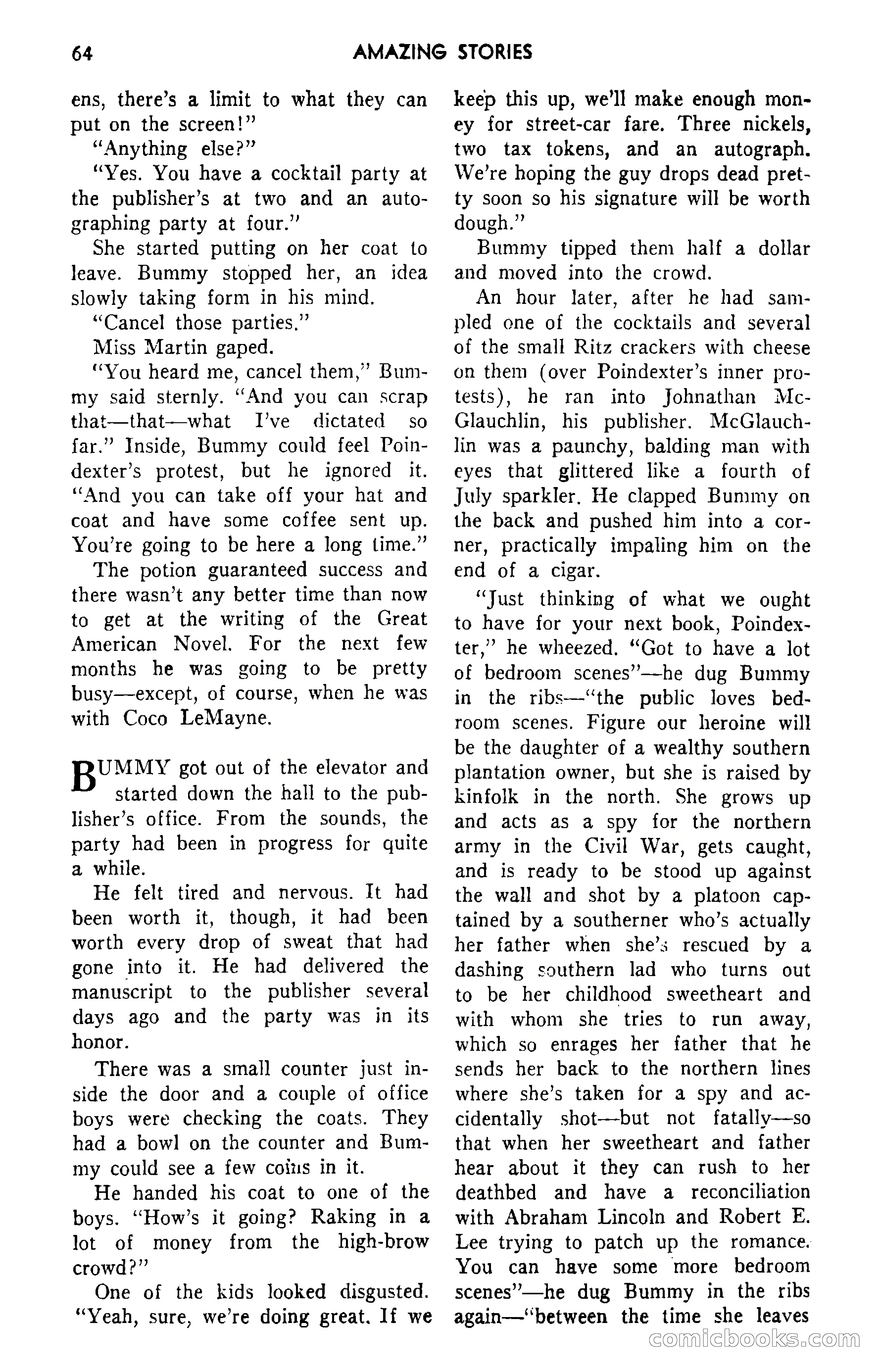 Amazing Stories, September 1951 — page 64 of 166