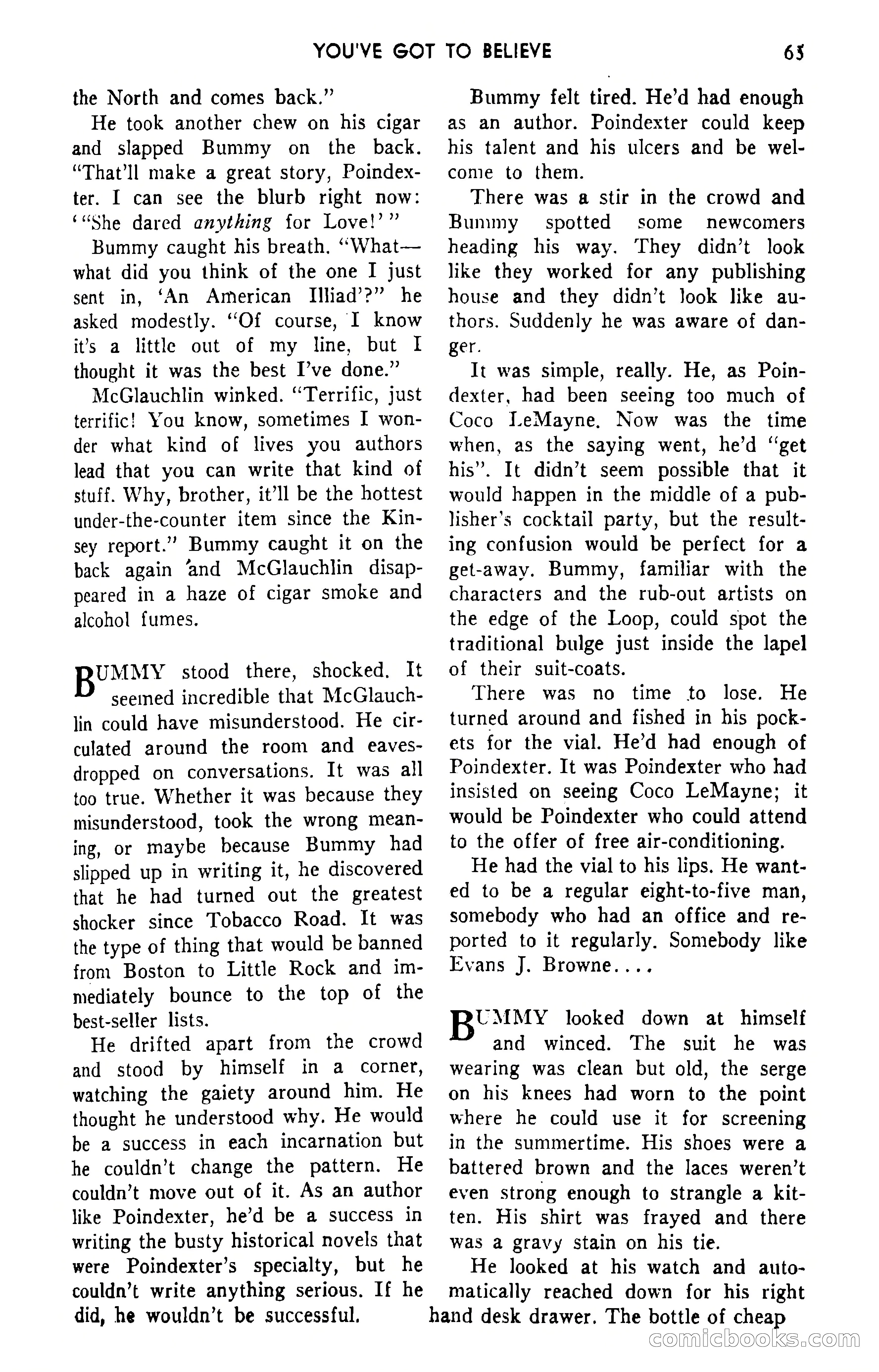 Amazing Stories, September 1951 — page 65 of 166