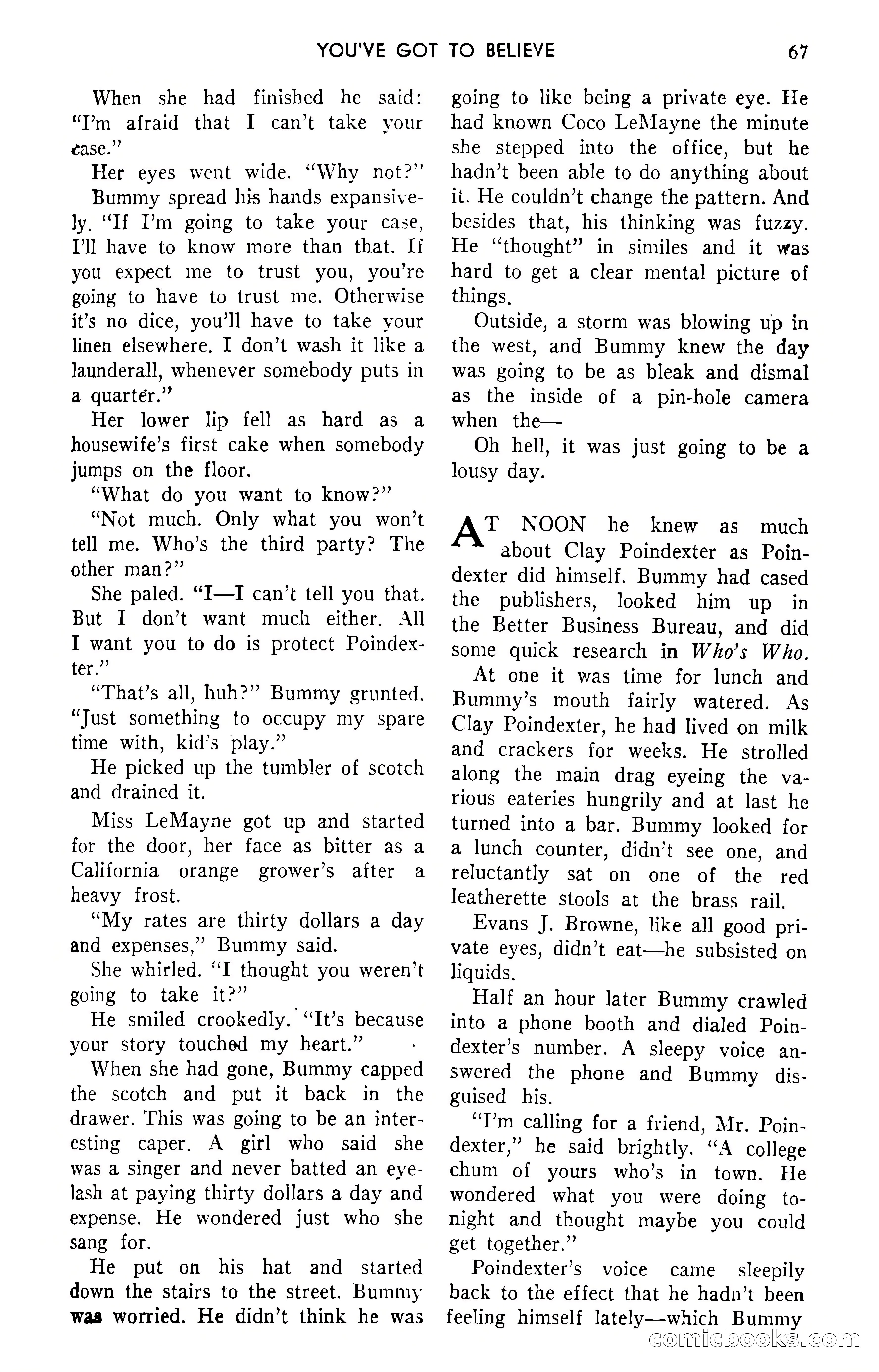 Amazing Stories, September 1951 — page 67 of 166