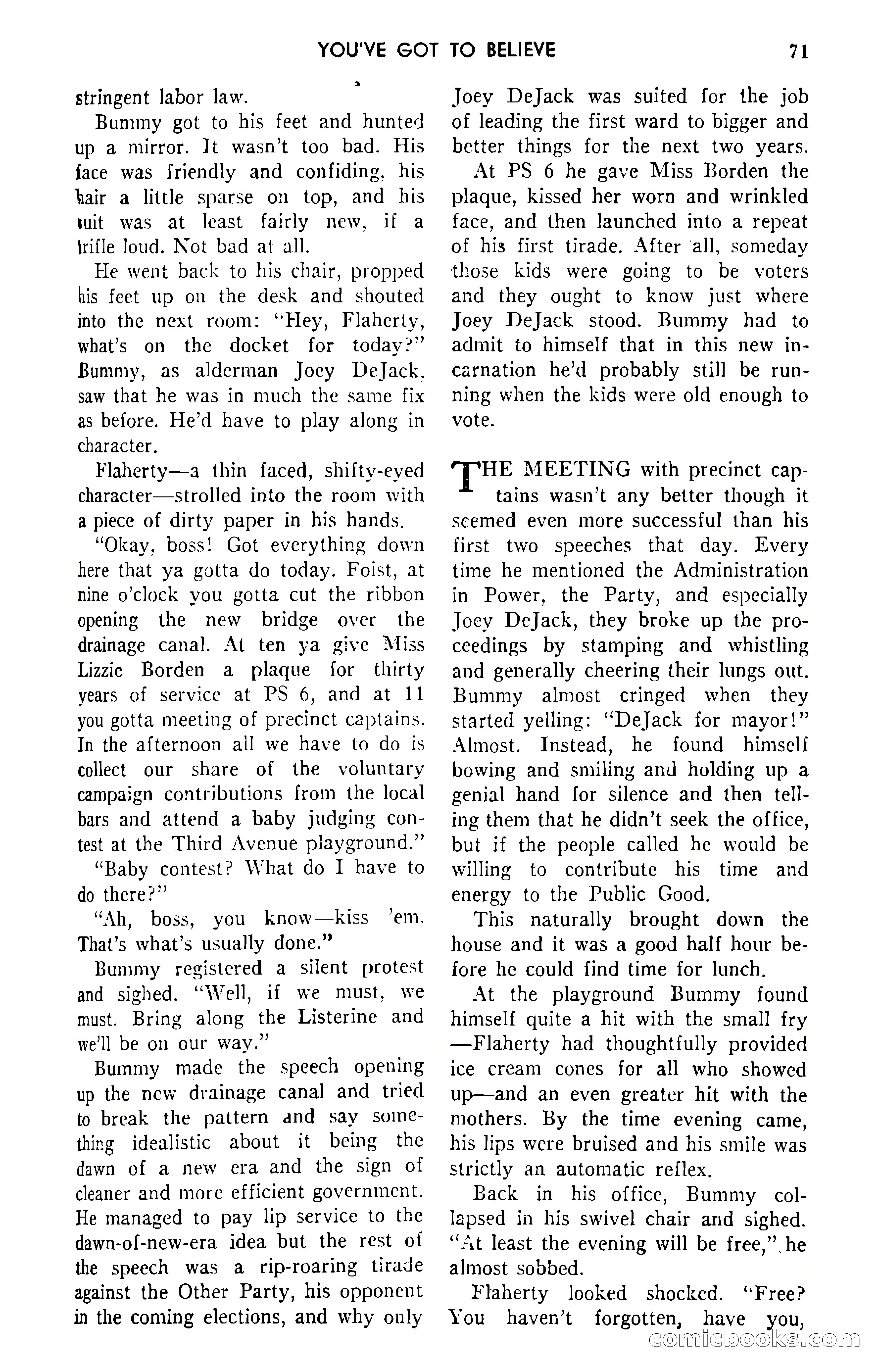 Amazing Stories, September 1951 — page 71 of 166