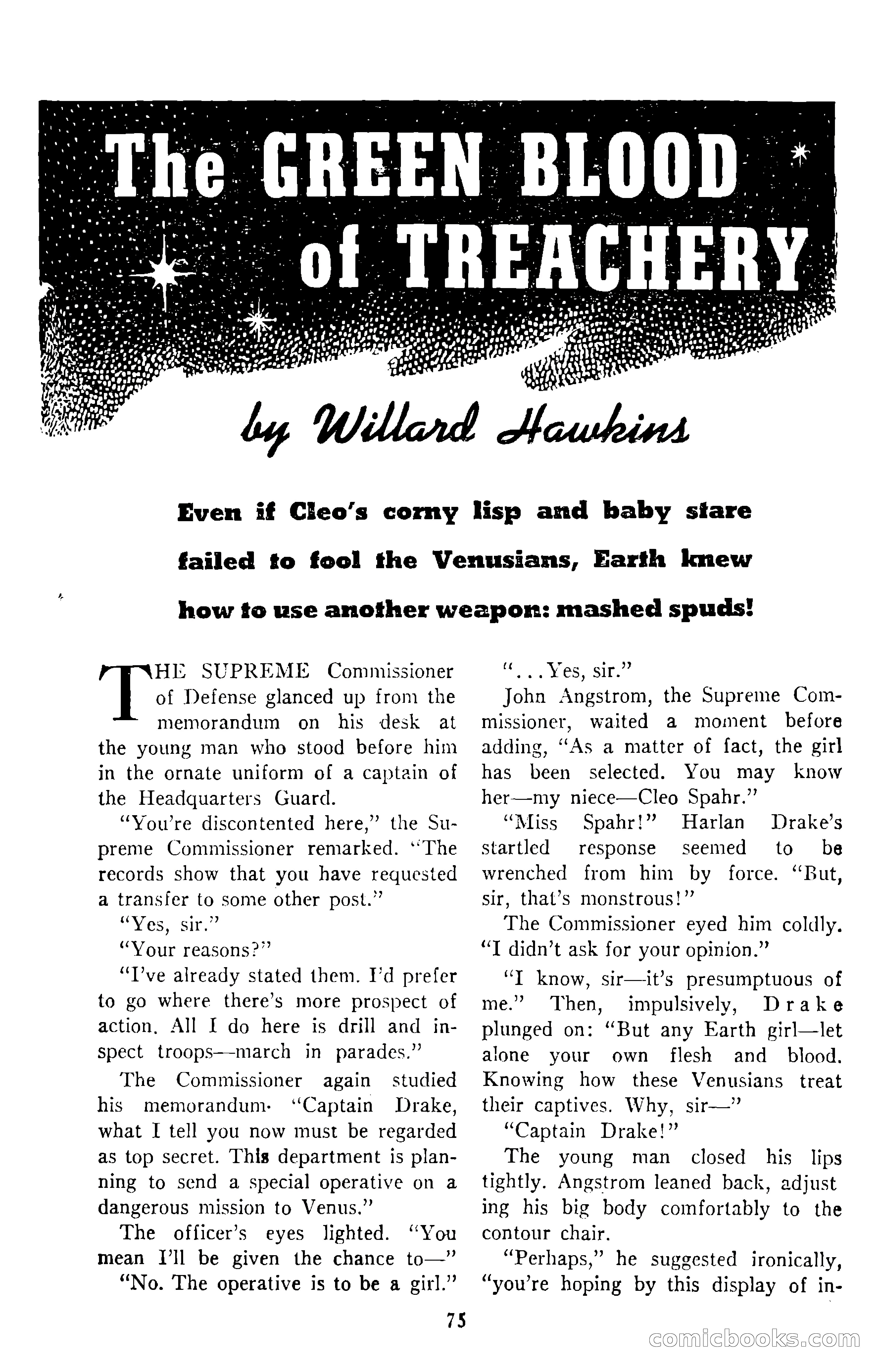 Amazing Stories, September 1951 — page 75 of 166