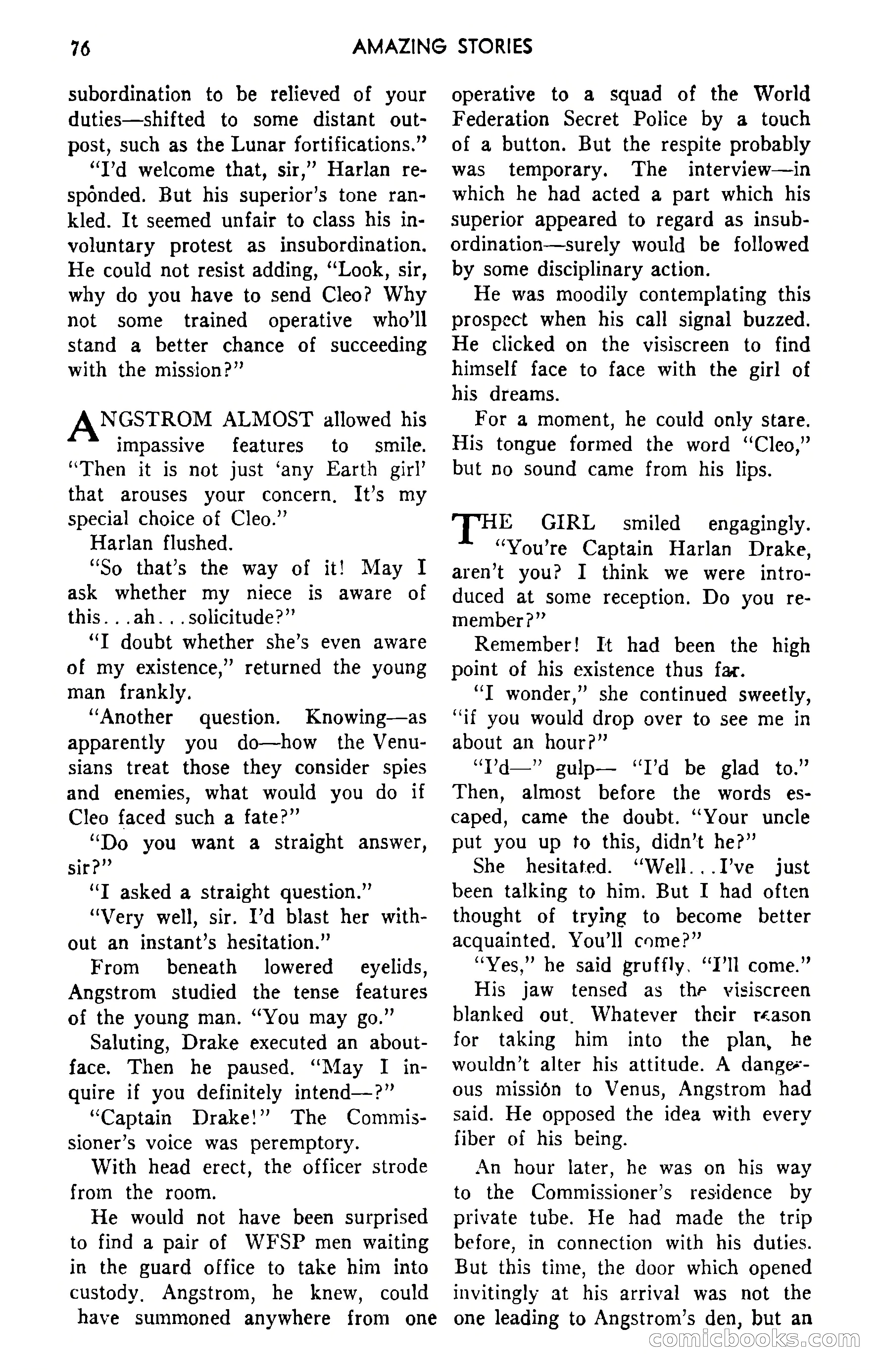 Amazing Stories, September 1951 — page 76 of 166