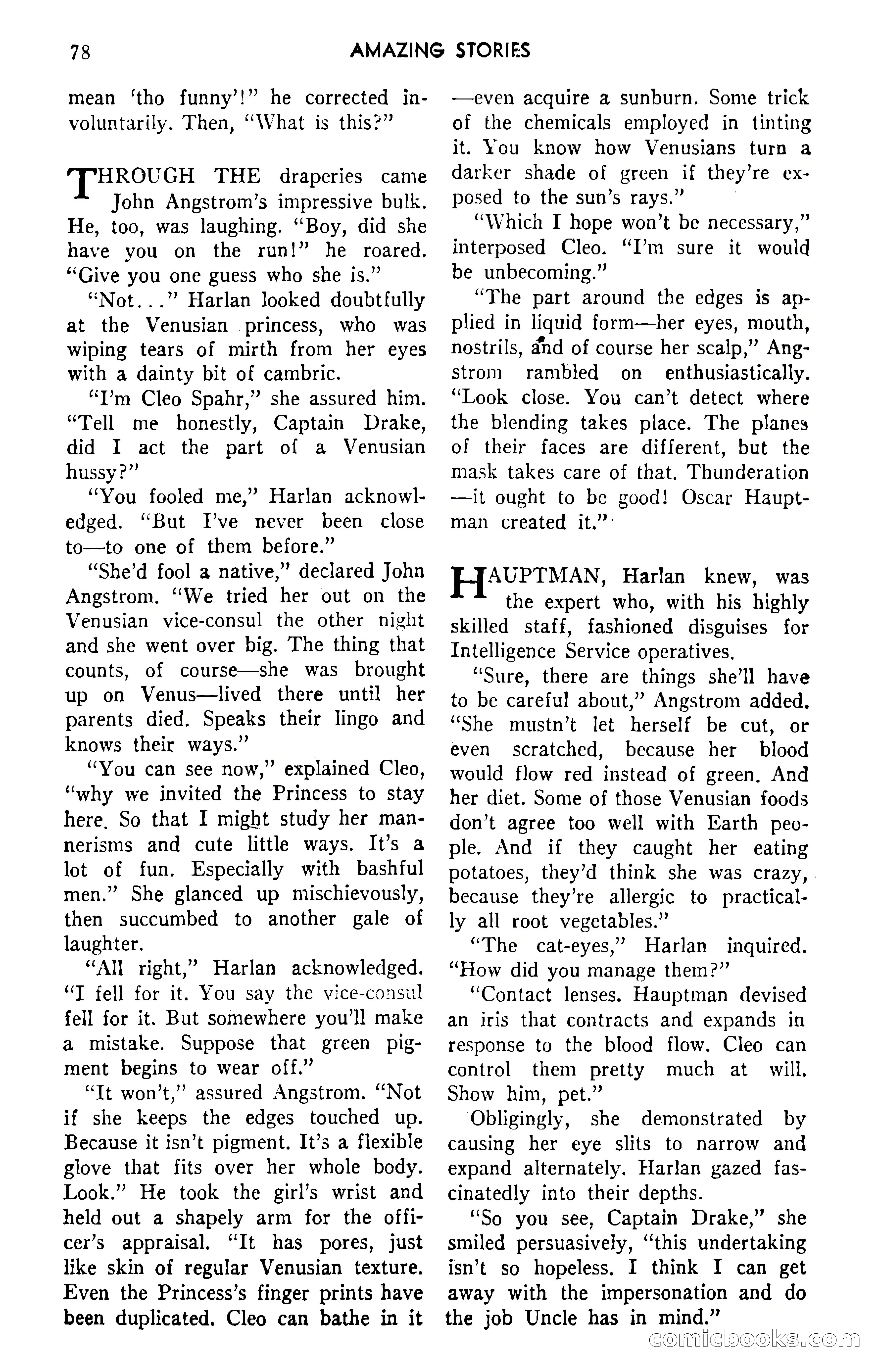 Amazing Stories, September 1951 — page 78 of 166