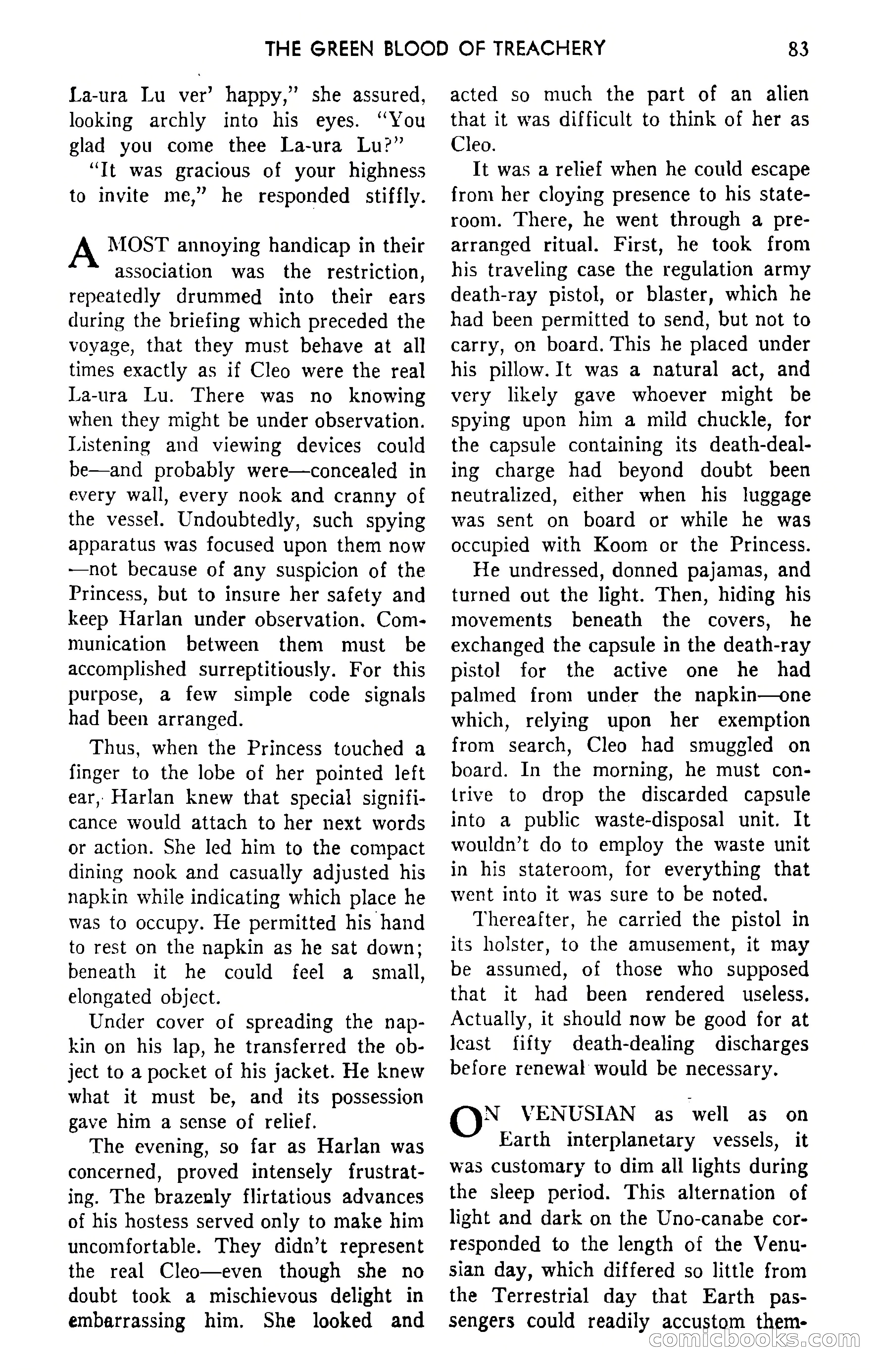 Amazing Stories, September 1951 — page 83 of 166
