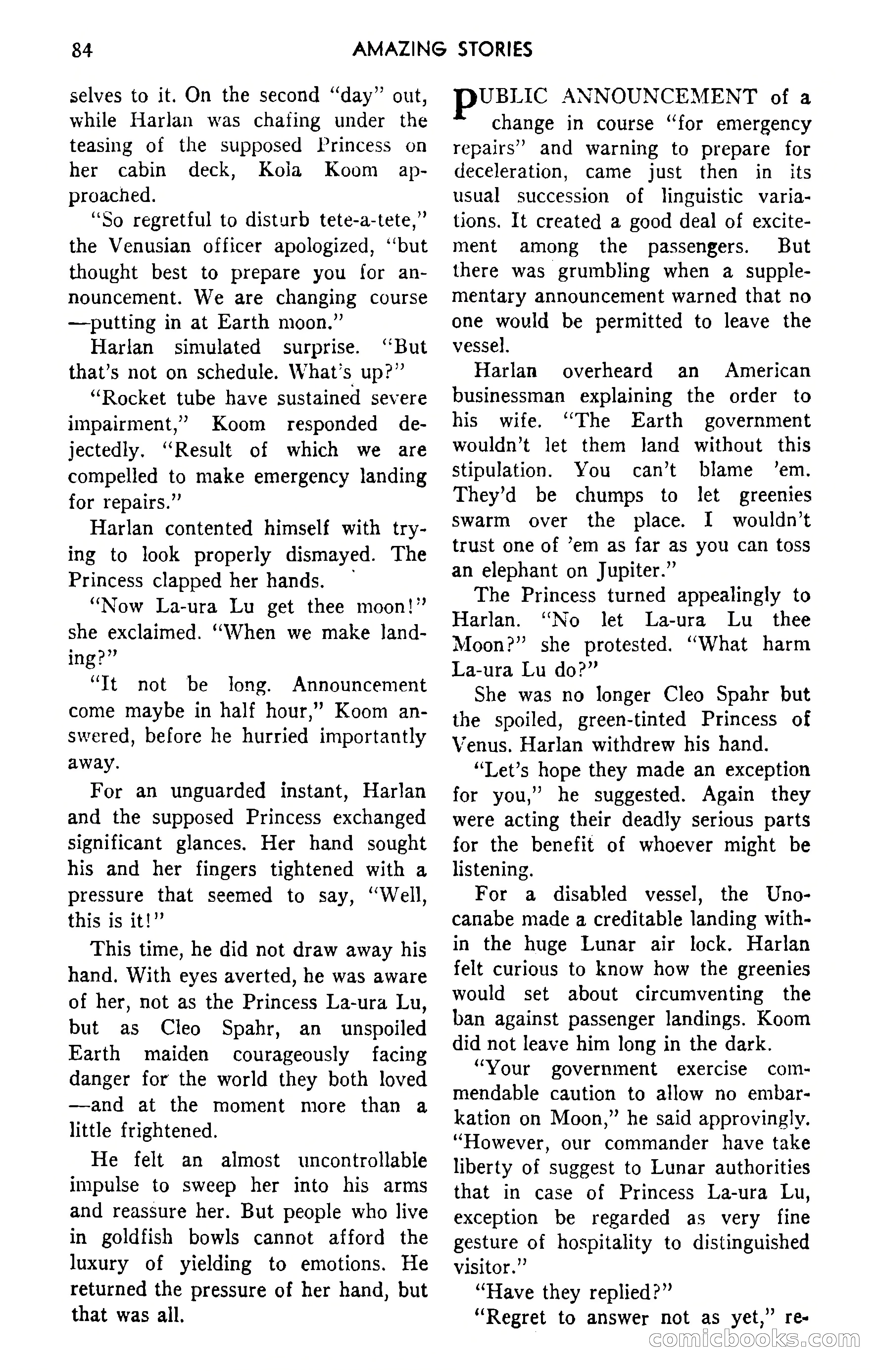 Amazing Stories, September 1951 — page 84 of 166