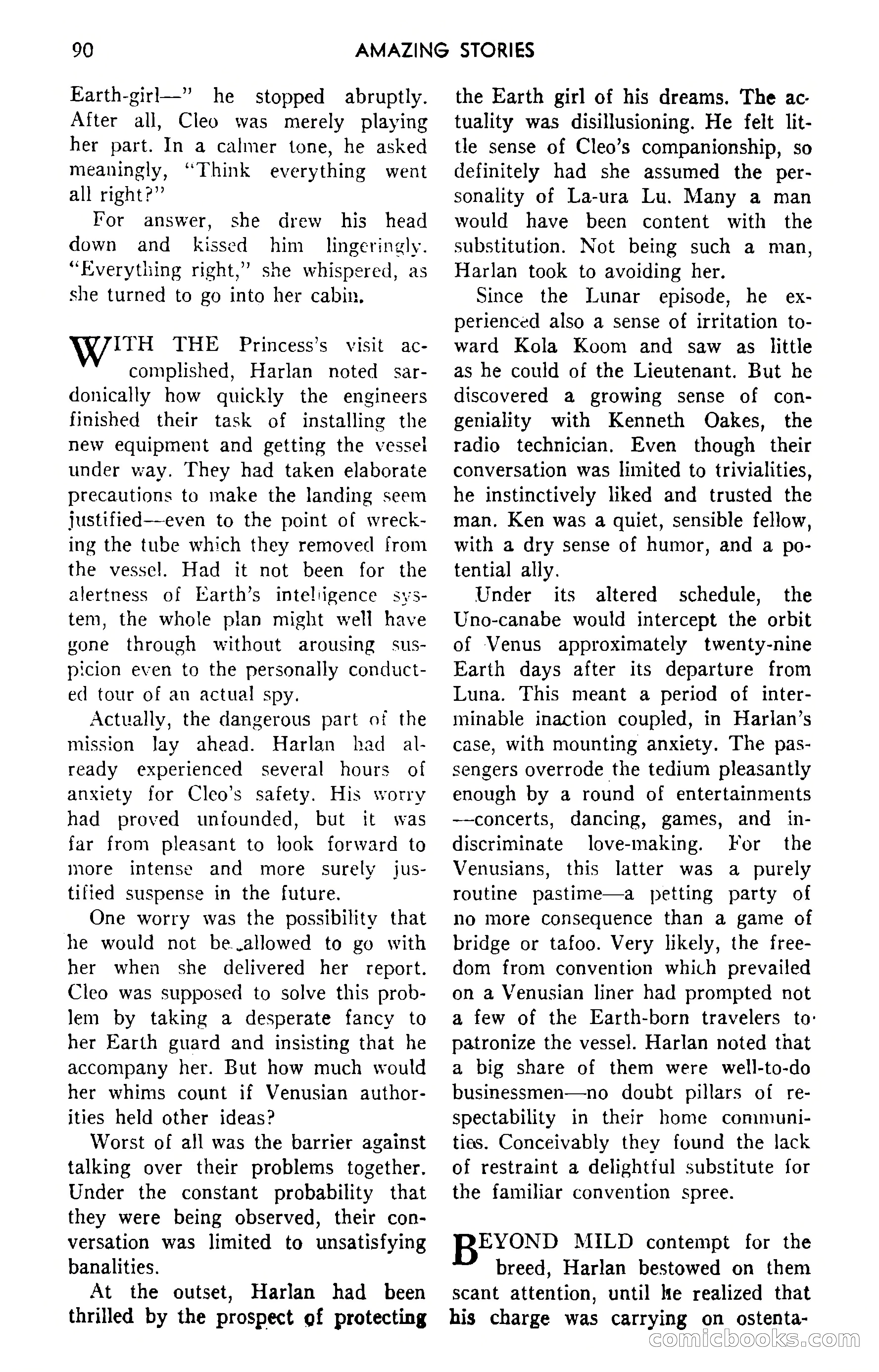 Amazing Stories, September 1951 — page 90 of 166