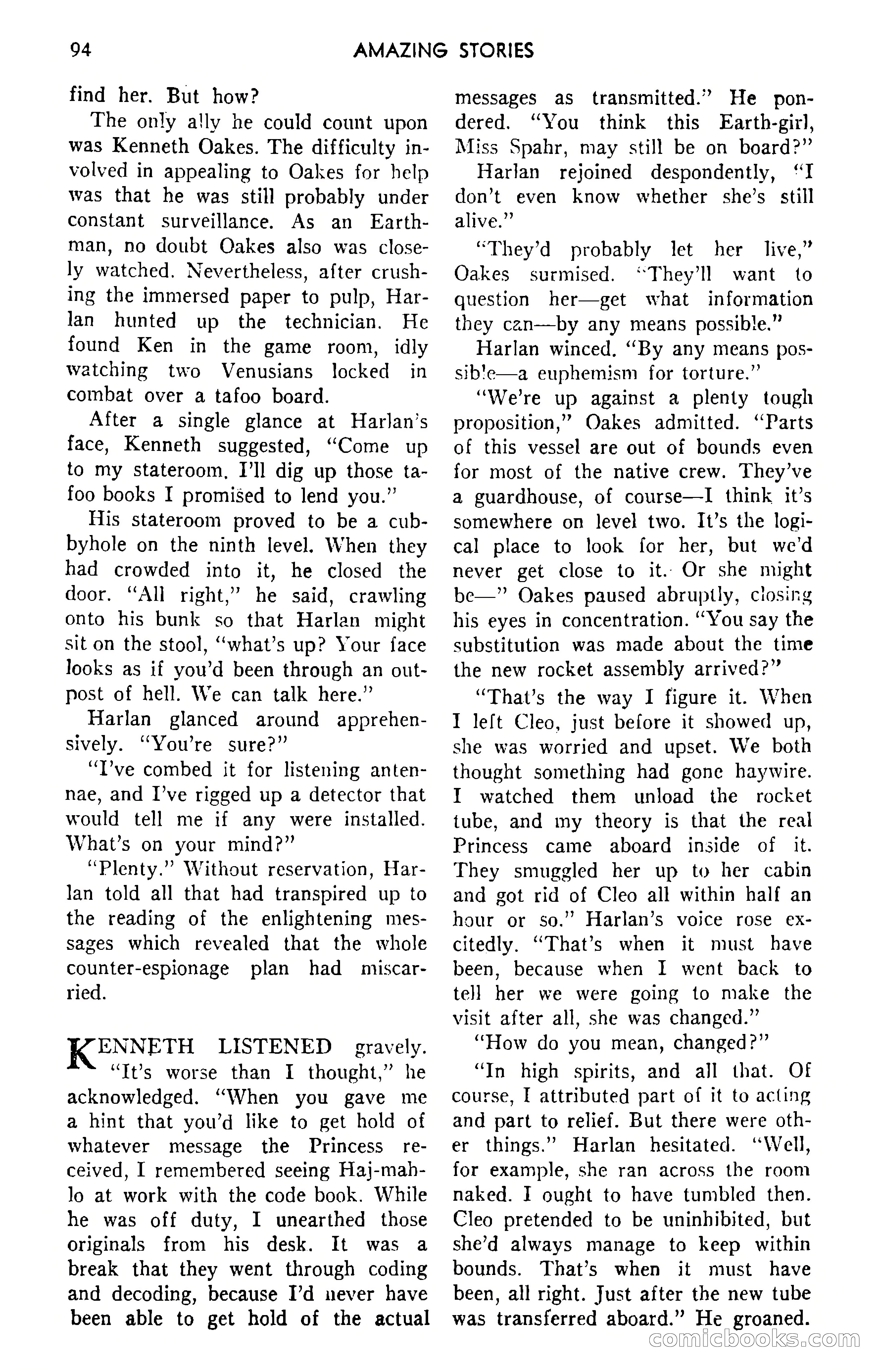 Amazing Stories, September 1951 — page 94 of 166