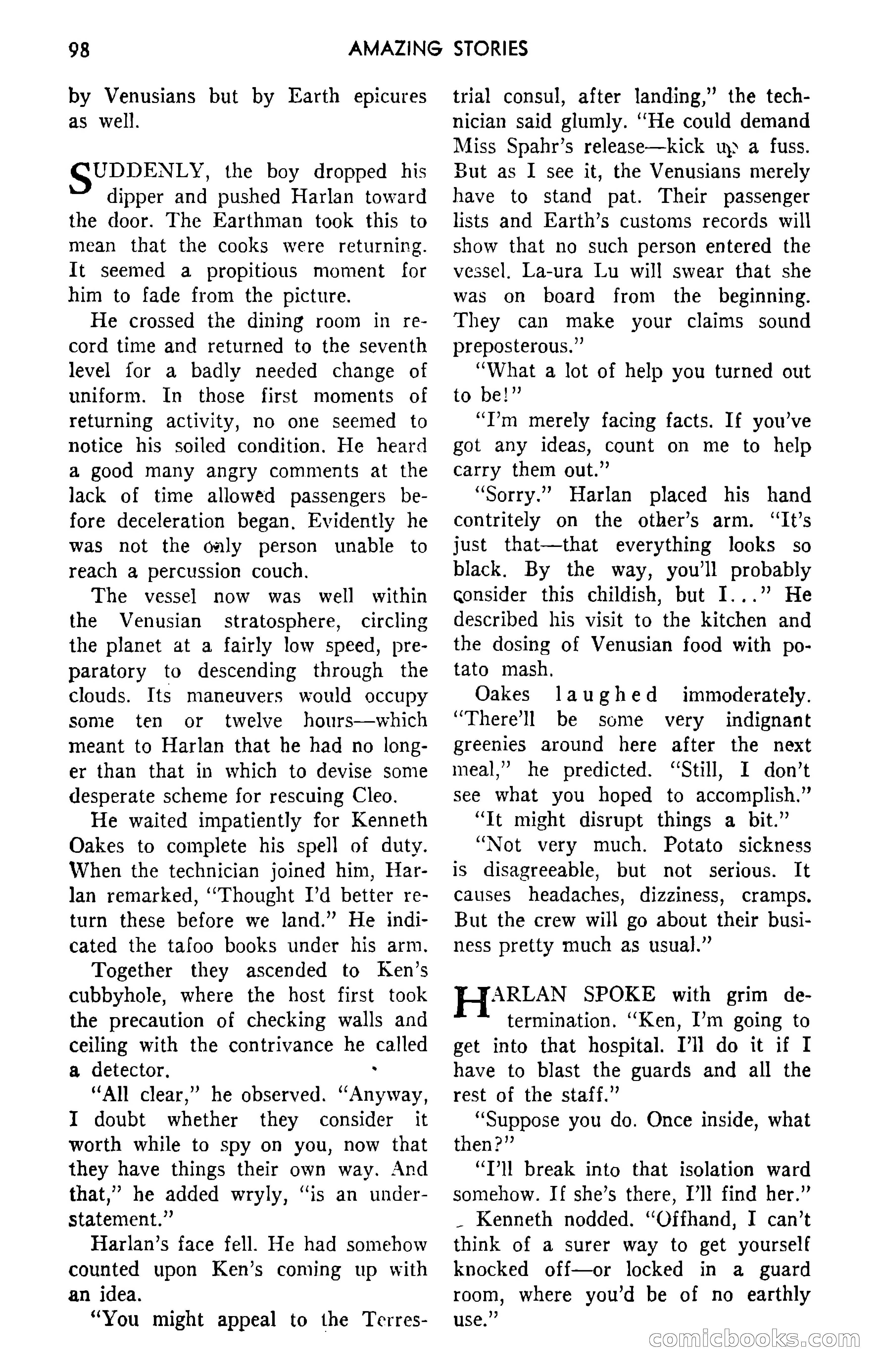 Amazing Stories, September 1951 — page 98 of 166