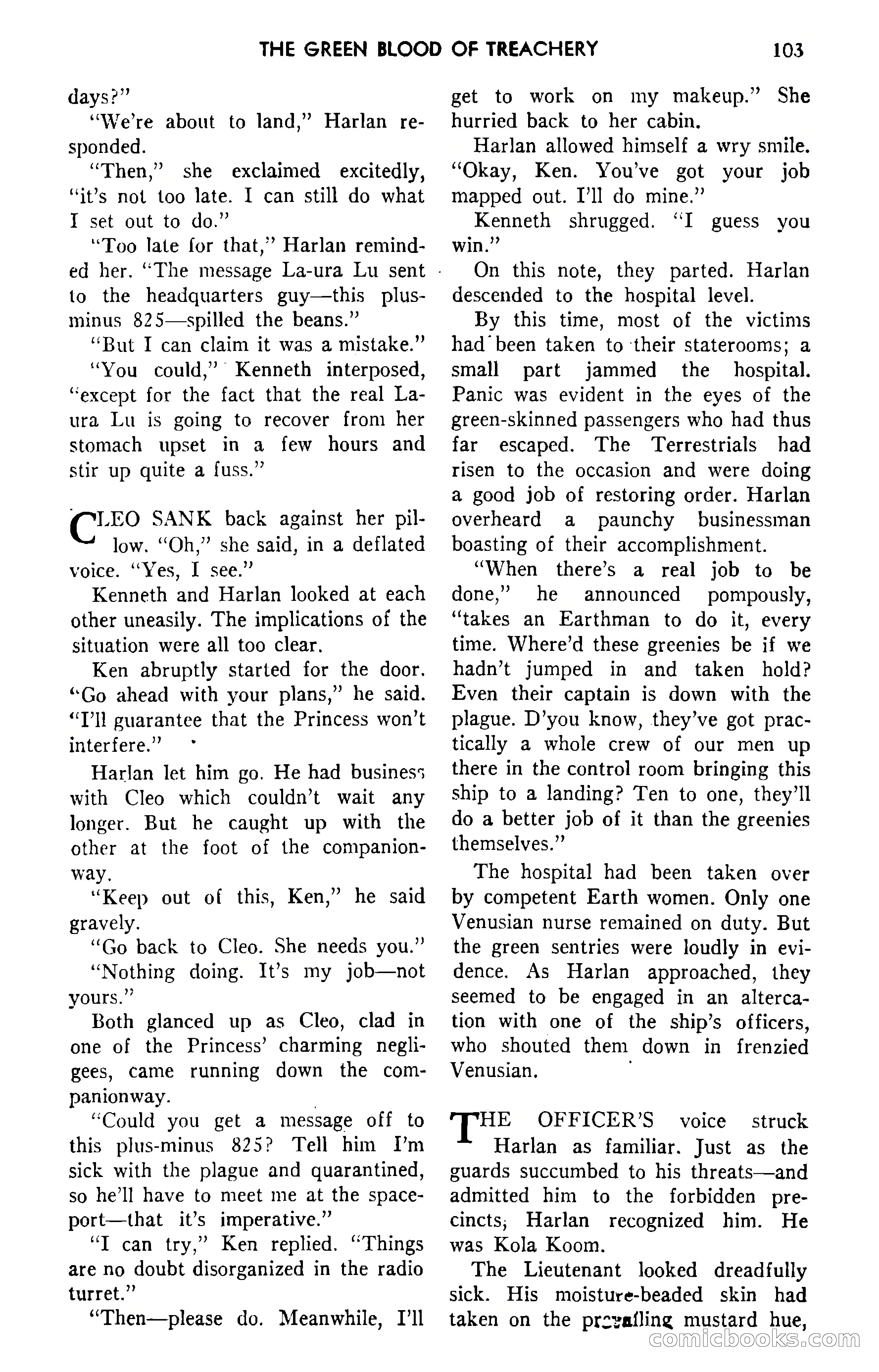 Amazing Stories, September 1951 — page 103 of 166