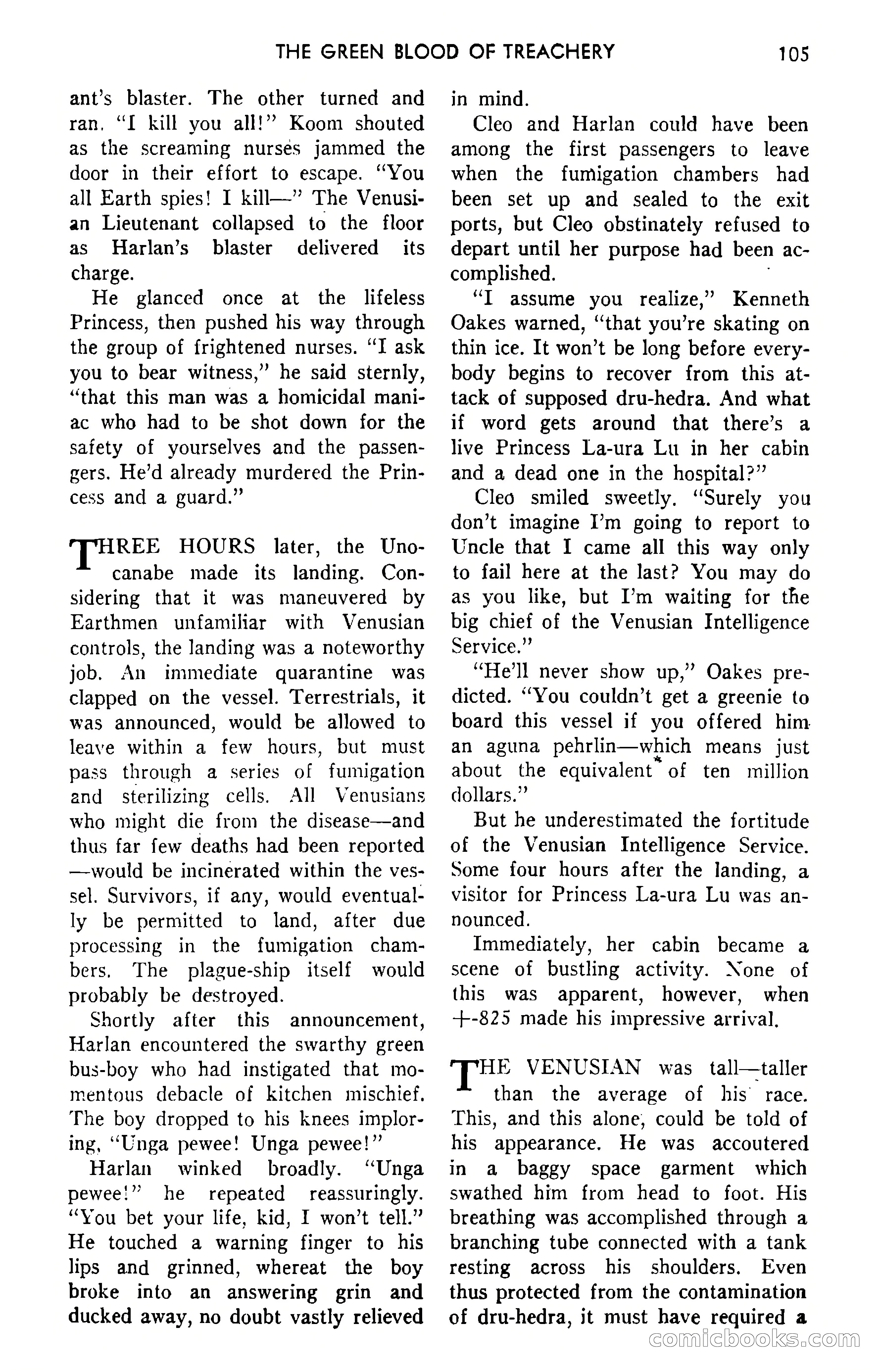 Amazing Stories, September 1951 — page 105 of 166