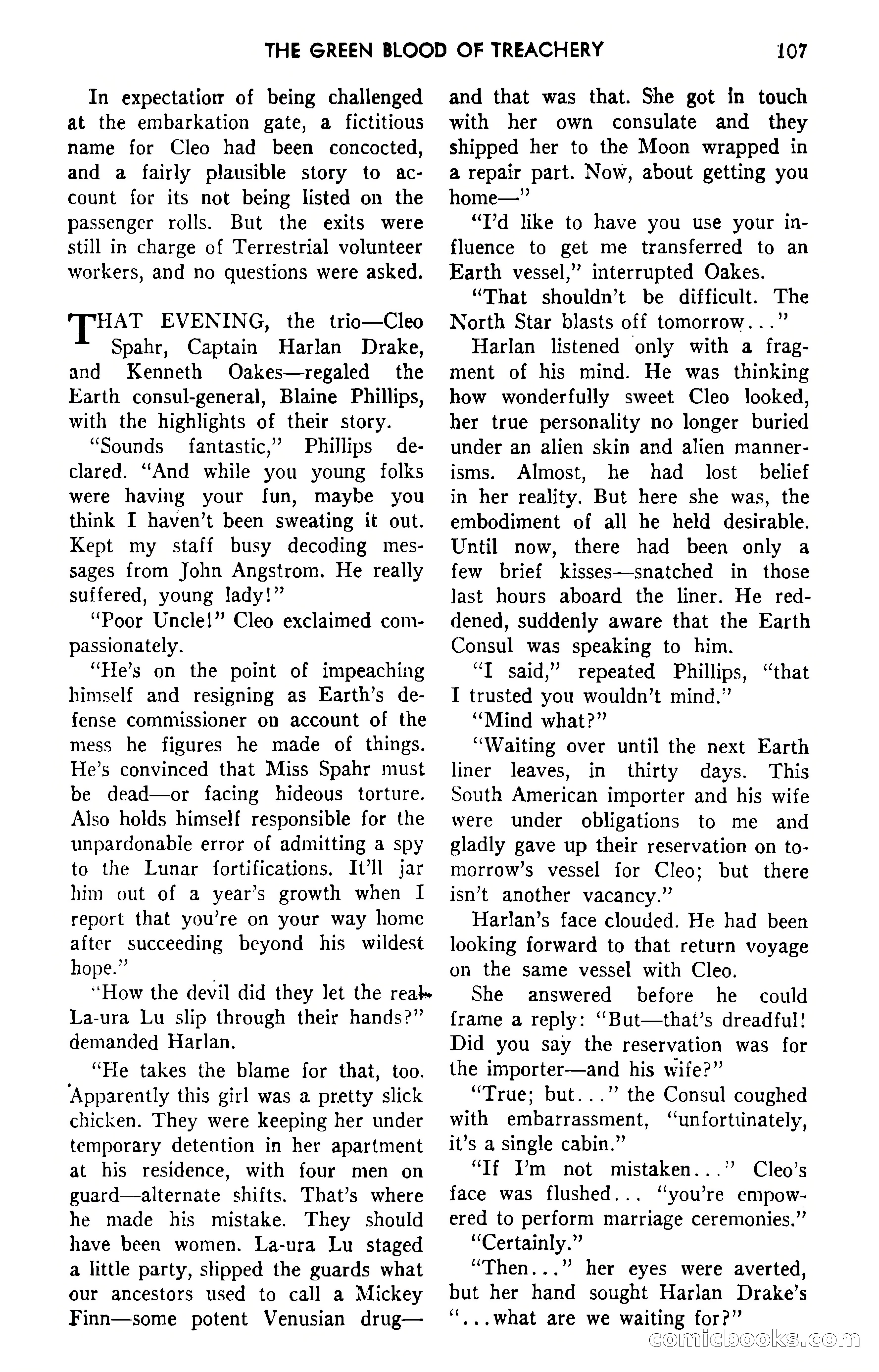Amazing Stories, September 1951 — page 107 of 166