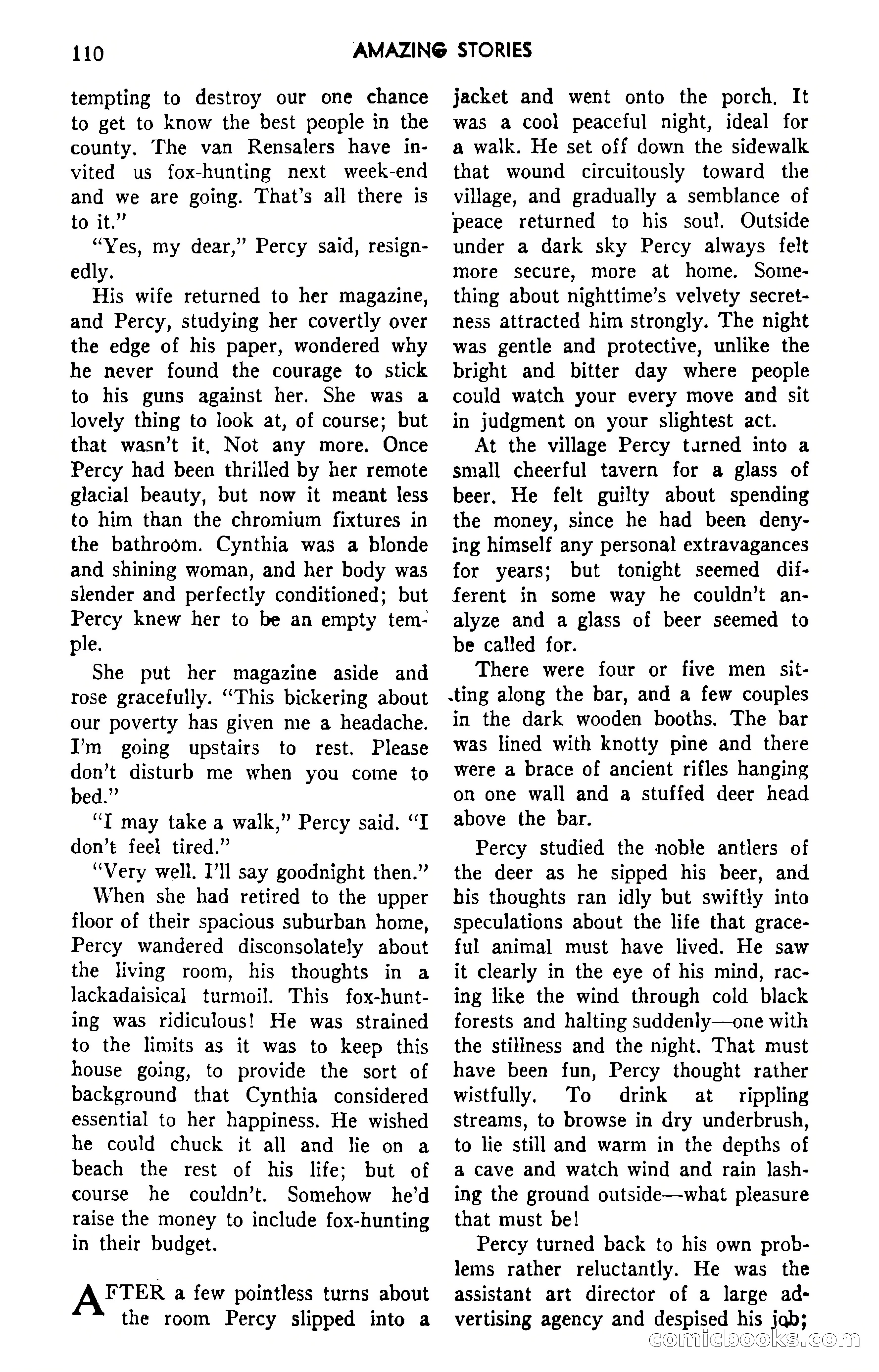 Amazing Stories, September 1951 — page 110 of 166