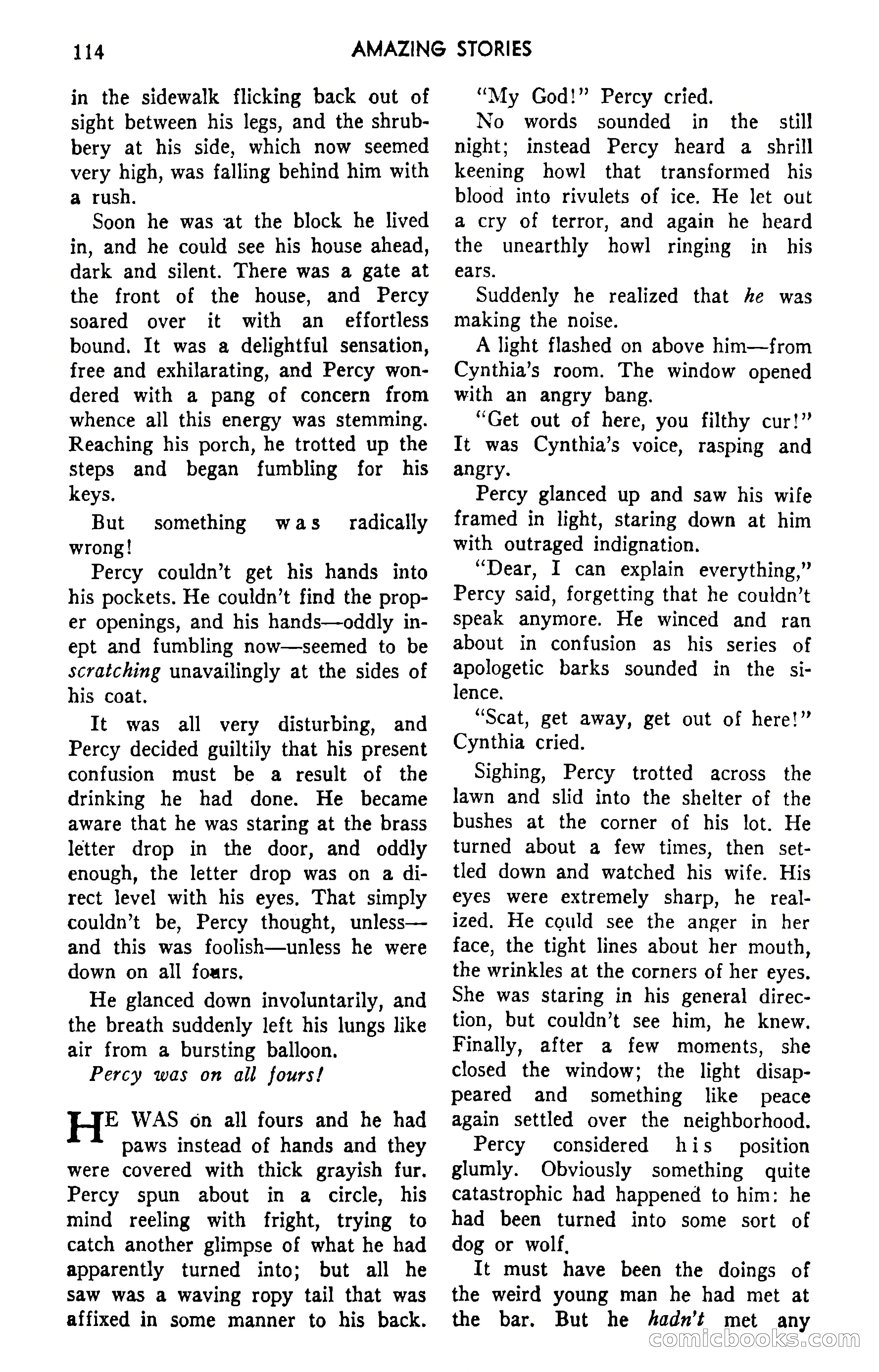 Amazing Stories, September 1951 — page 114 of 166