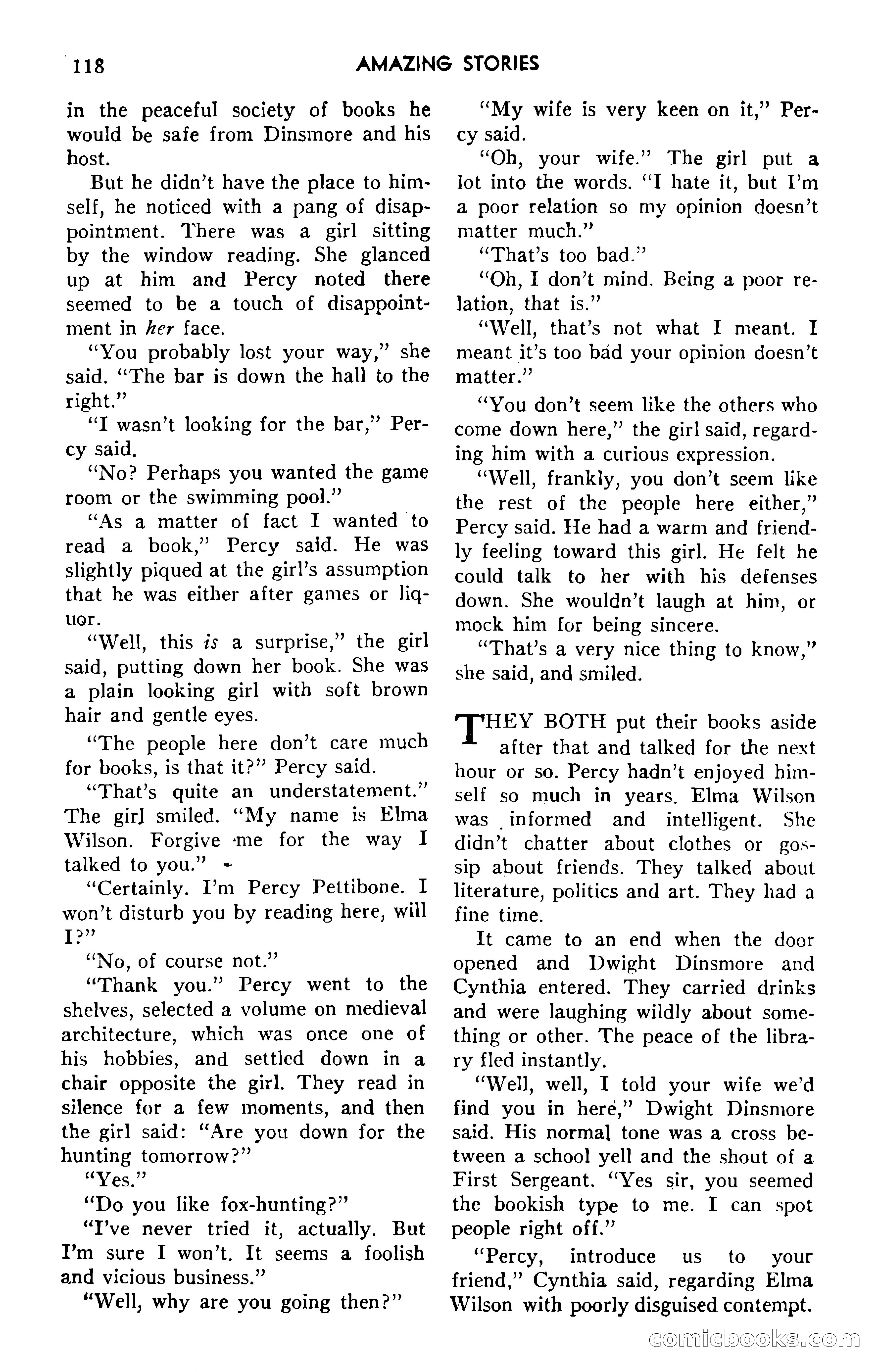 Amazing Stories, September 1951 — page 118 of 166