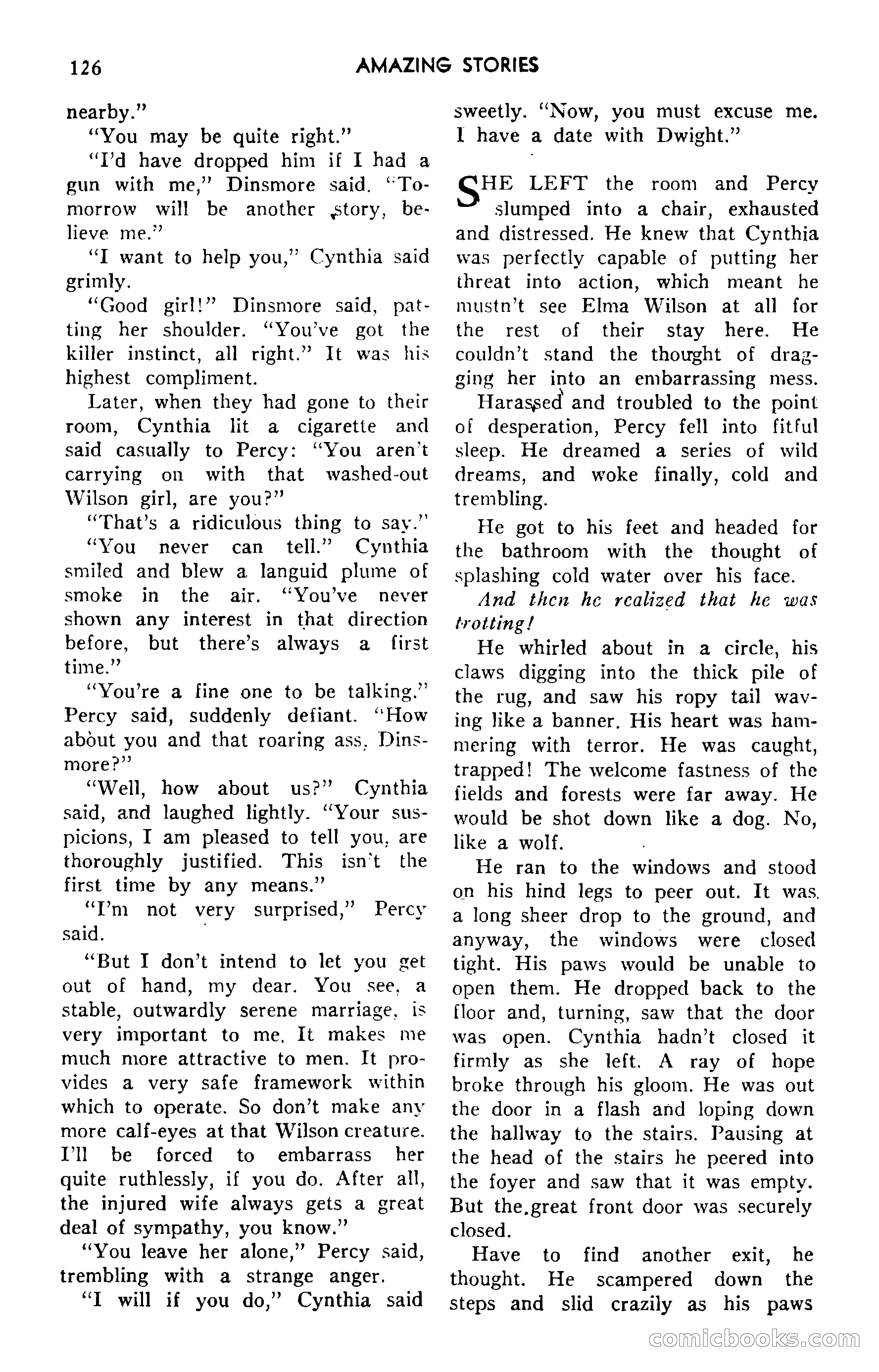 Amazing Stories, September 1951 — page 126 of 166