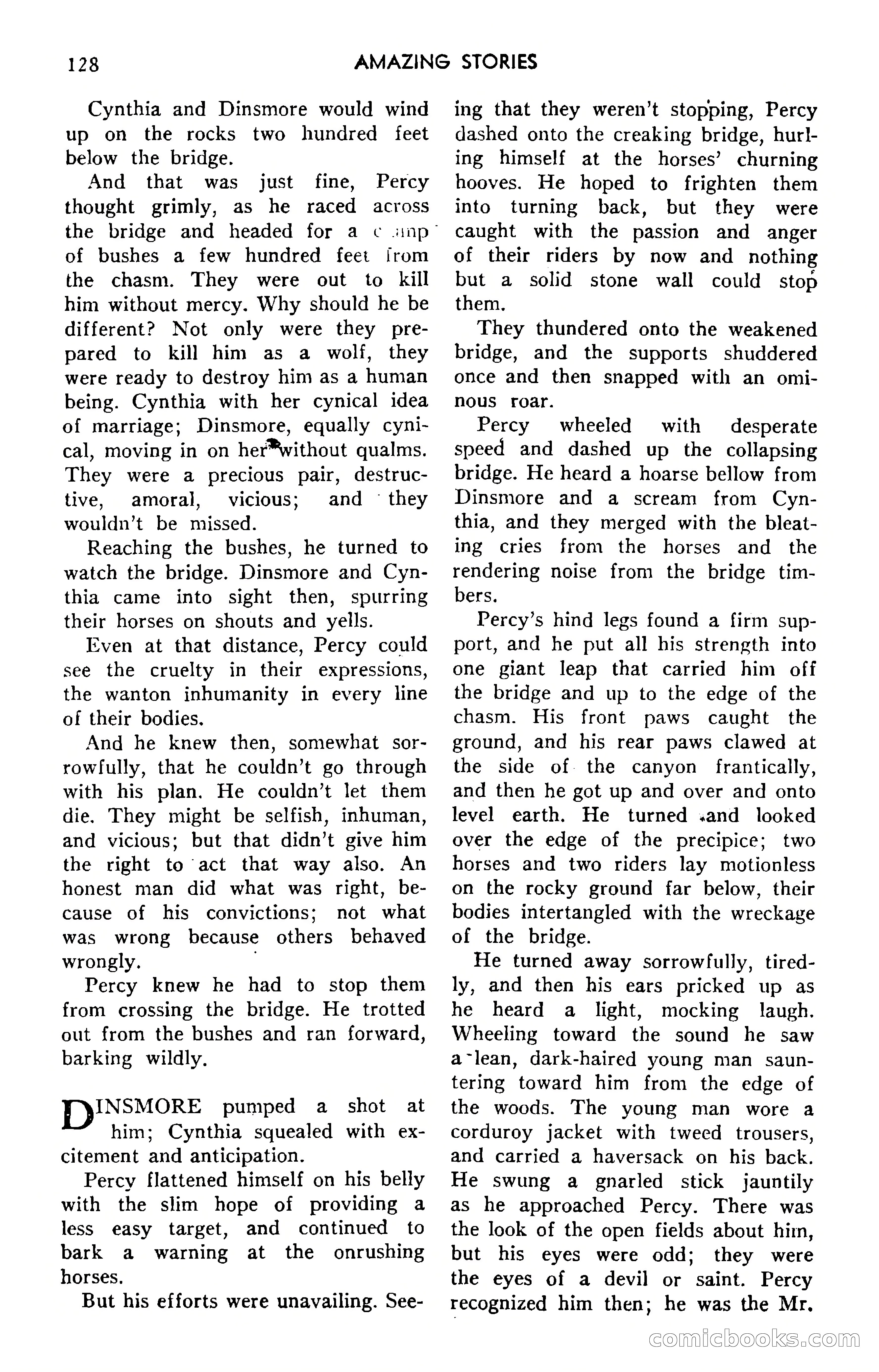 Amazing Stories, September 1951 — page 128 of 166