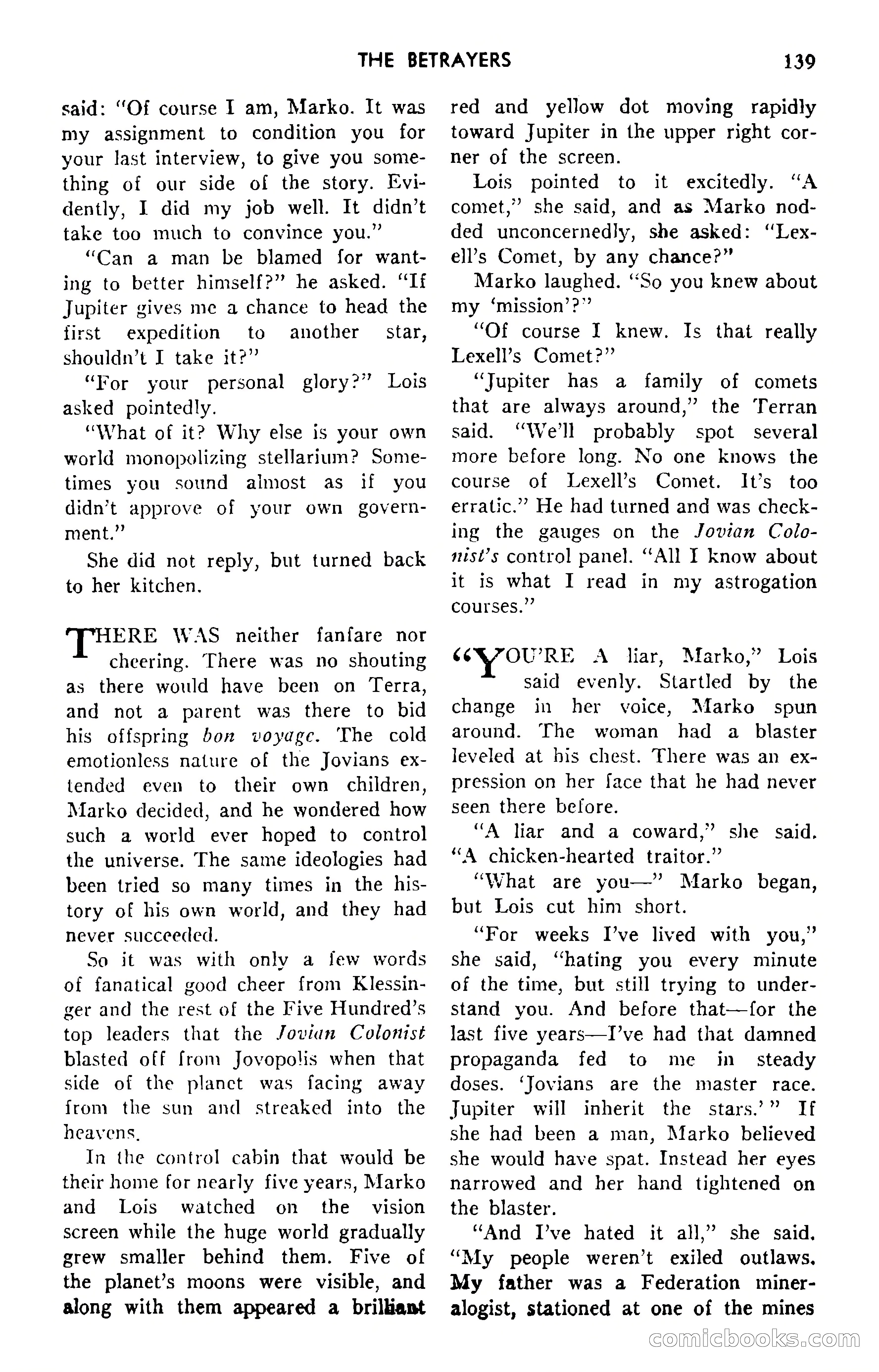 Amazing Stories, September 1951 — page 139 of 166