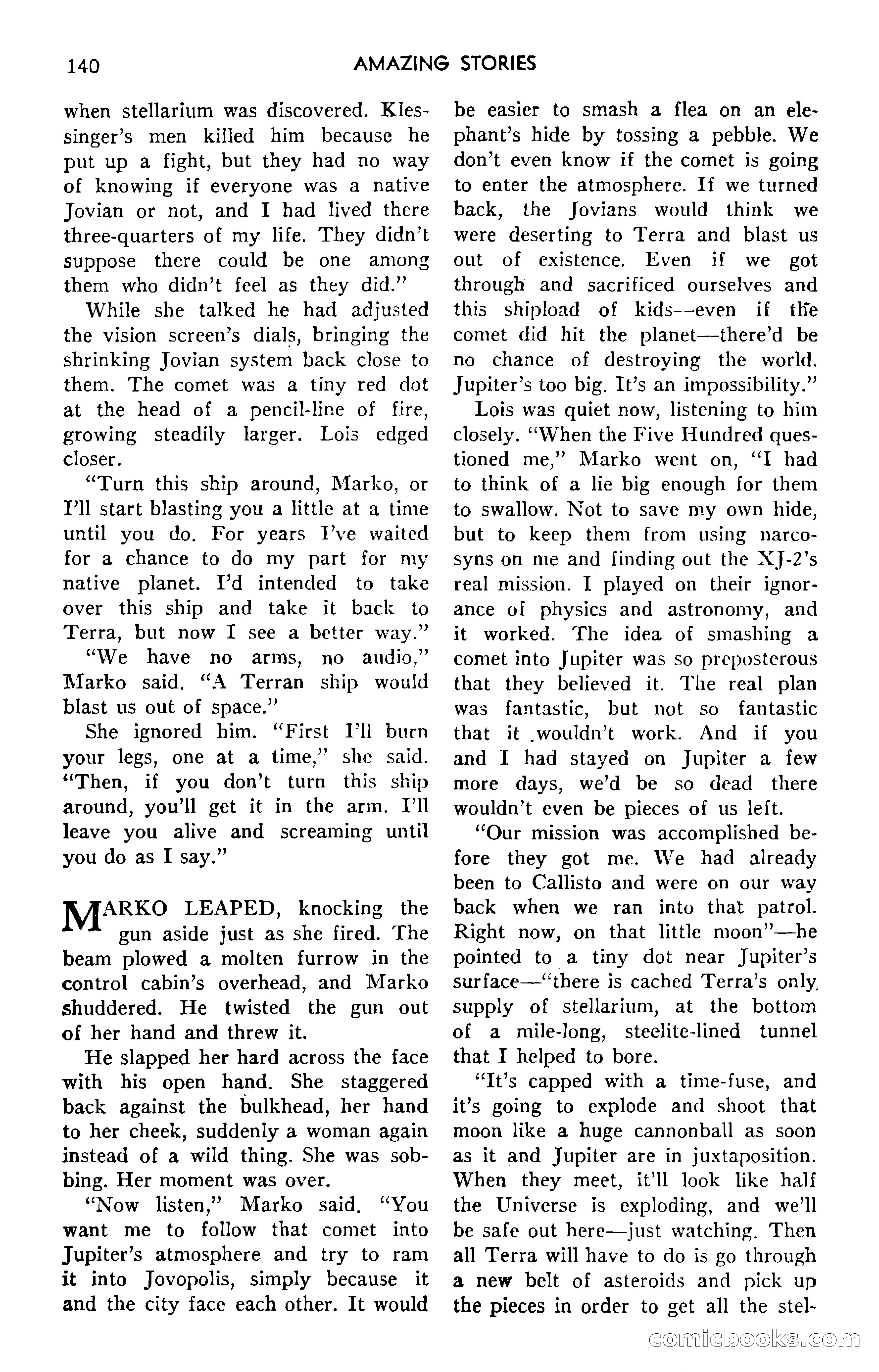 Amazing Stories, September 1951 — page 140 of 166