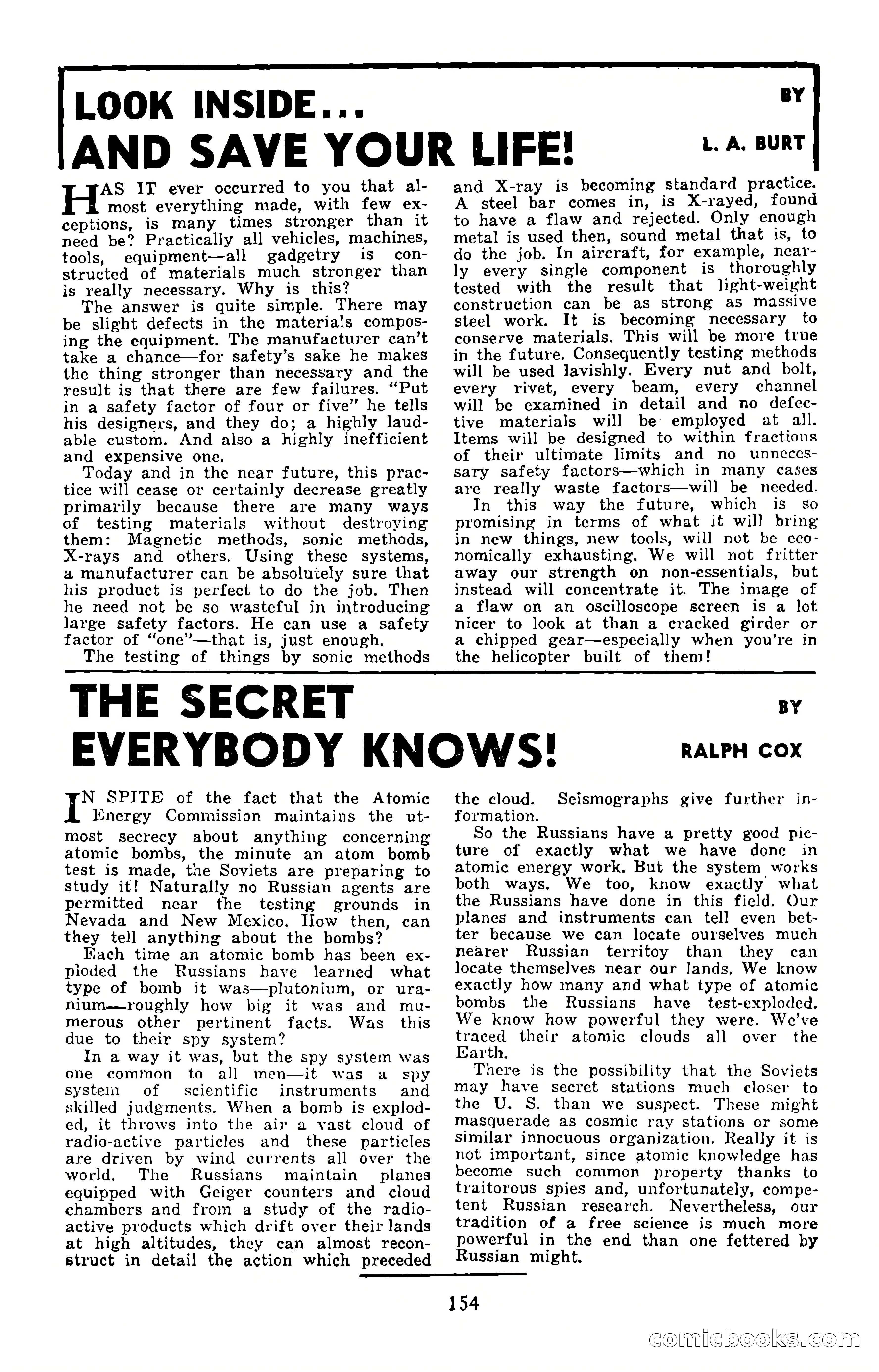 Amazing Stories, September 1951 — page 154 of 166