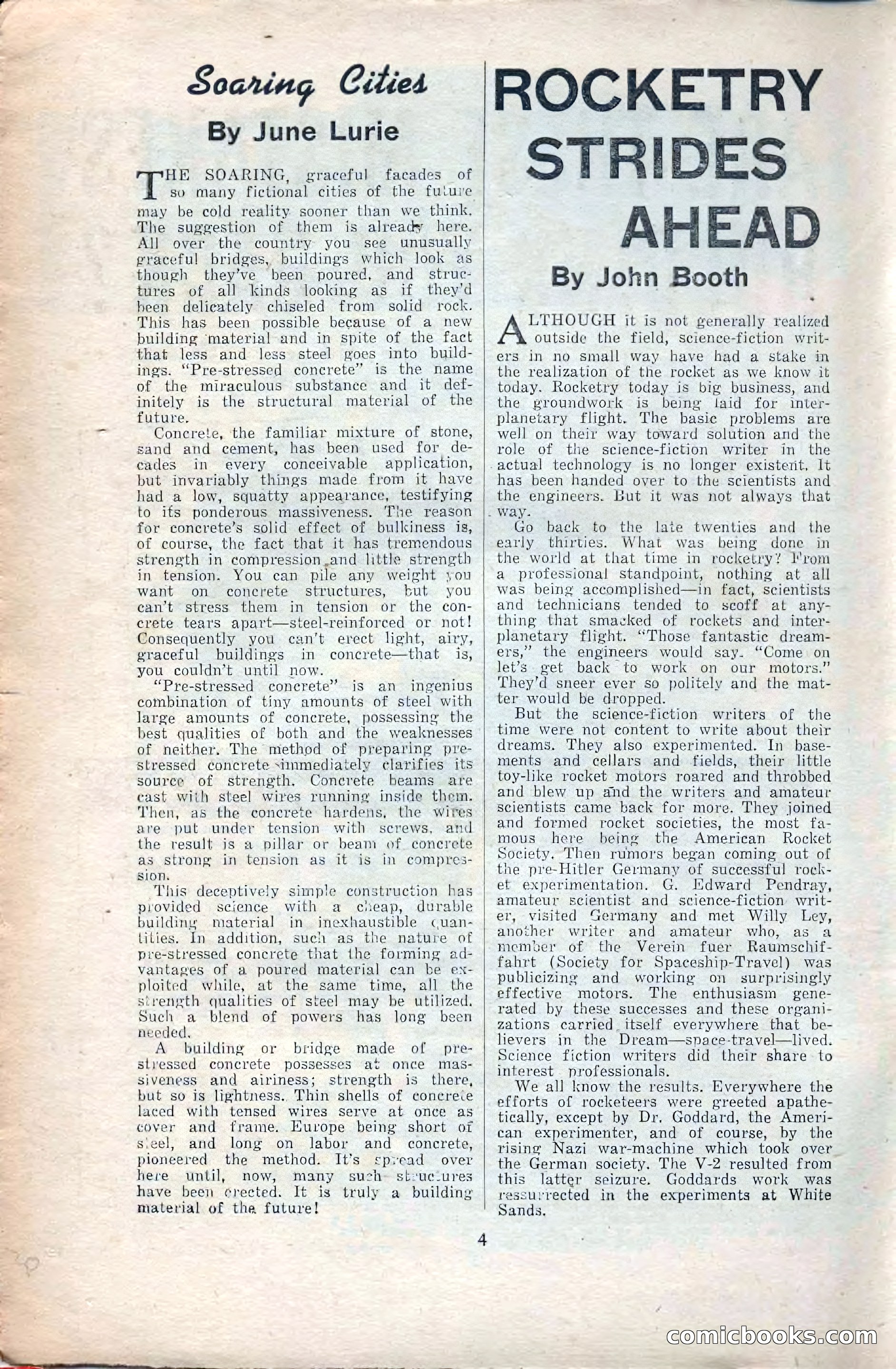 Amazing Stories, February 1953 — page 4 of 164