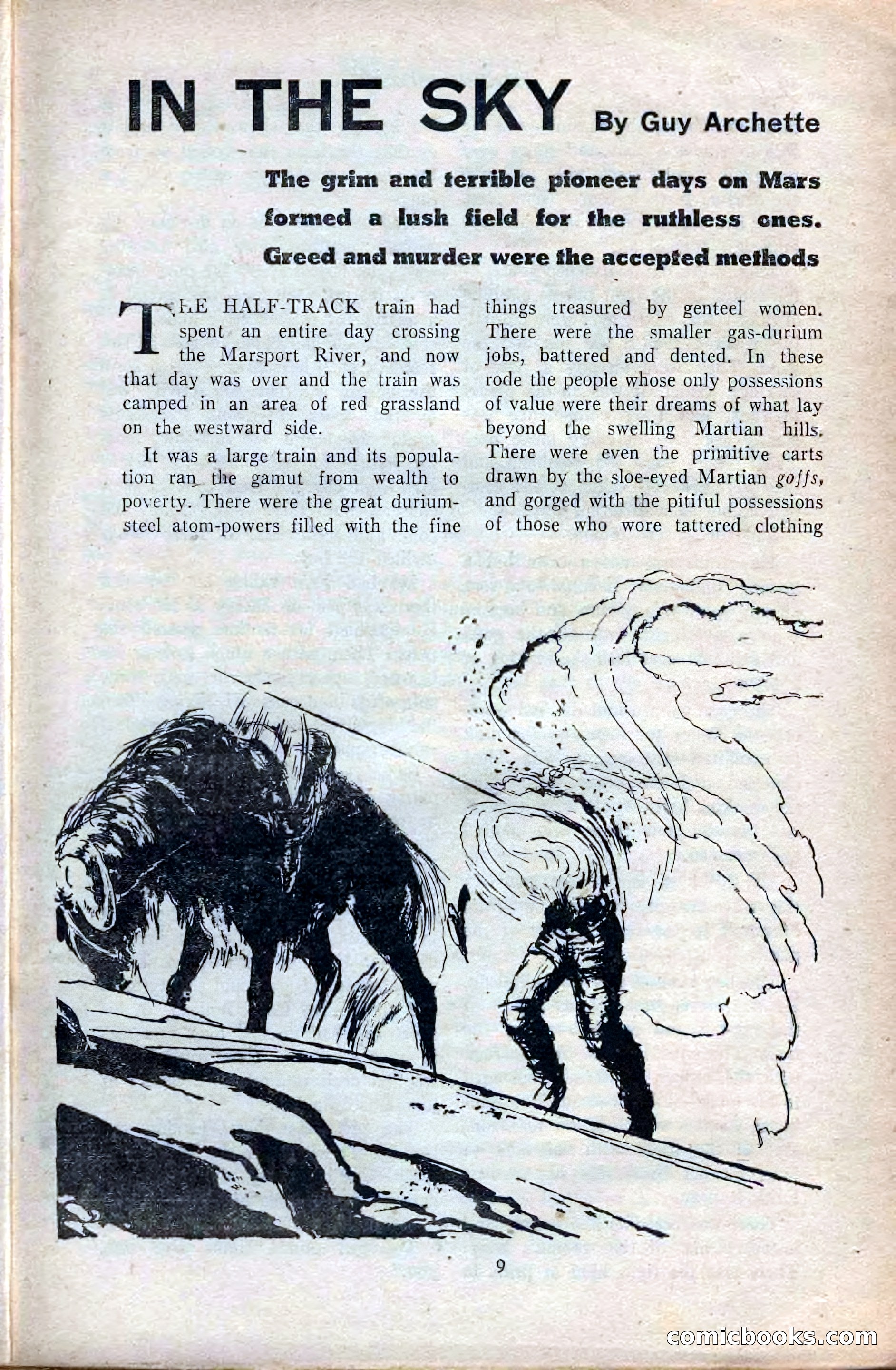 Amazing Stories, February 1953 — page 9 of 164