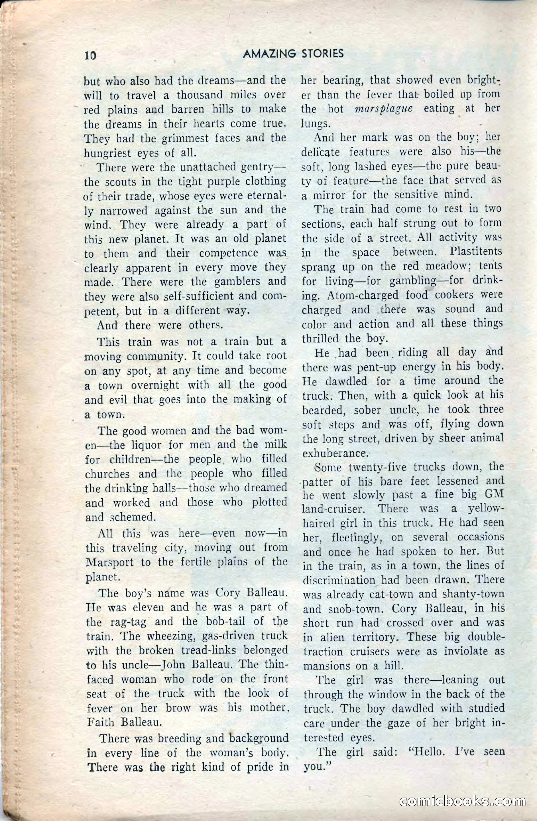 Amazing Stories, February 1953 — page 10 of 164