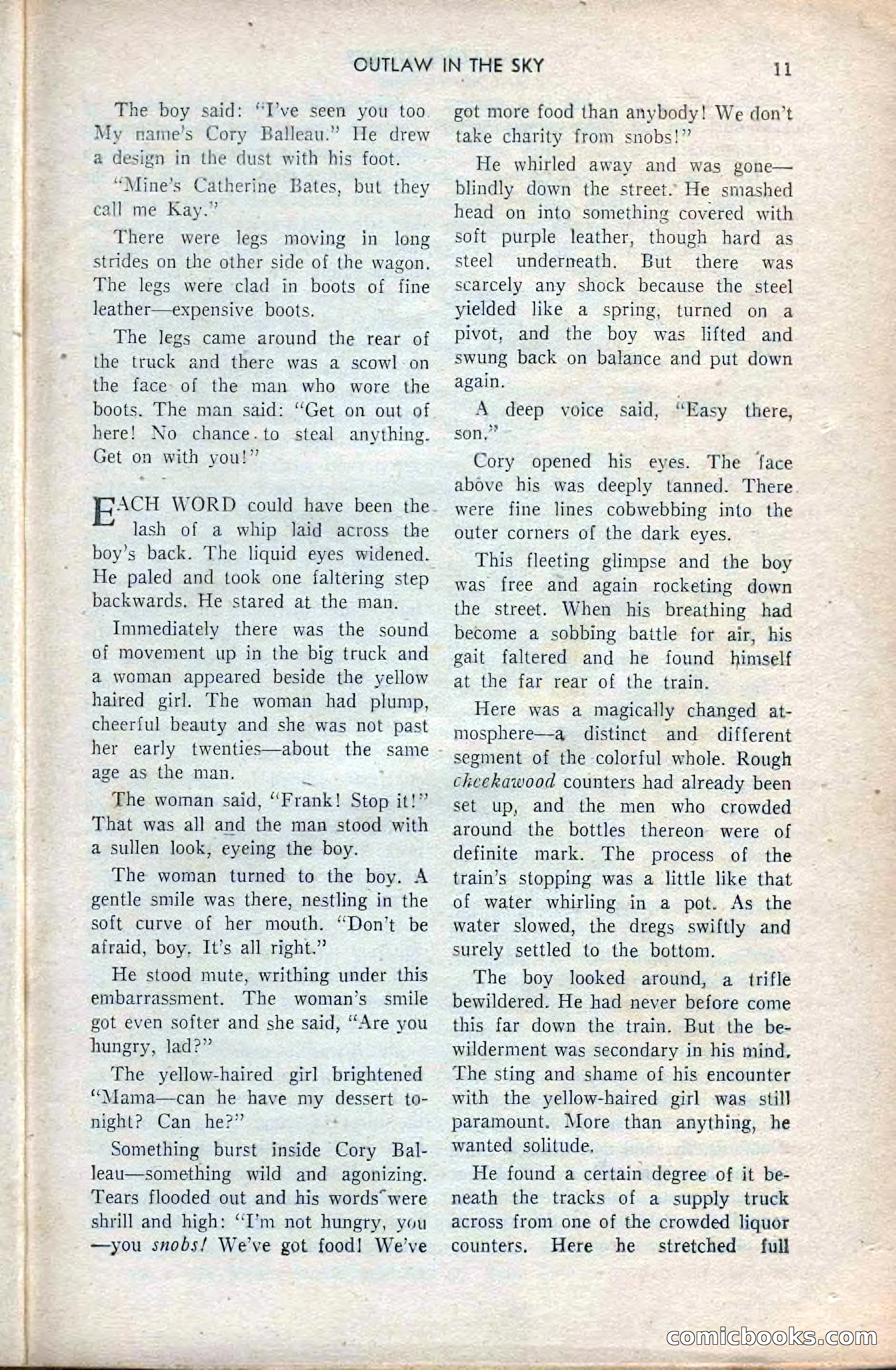 Amazing Stories, February 1953 — page 11 of 164
