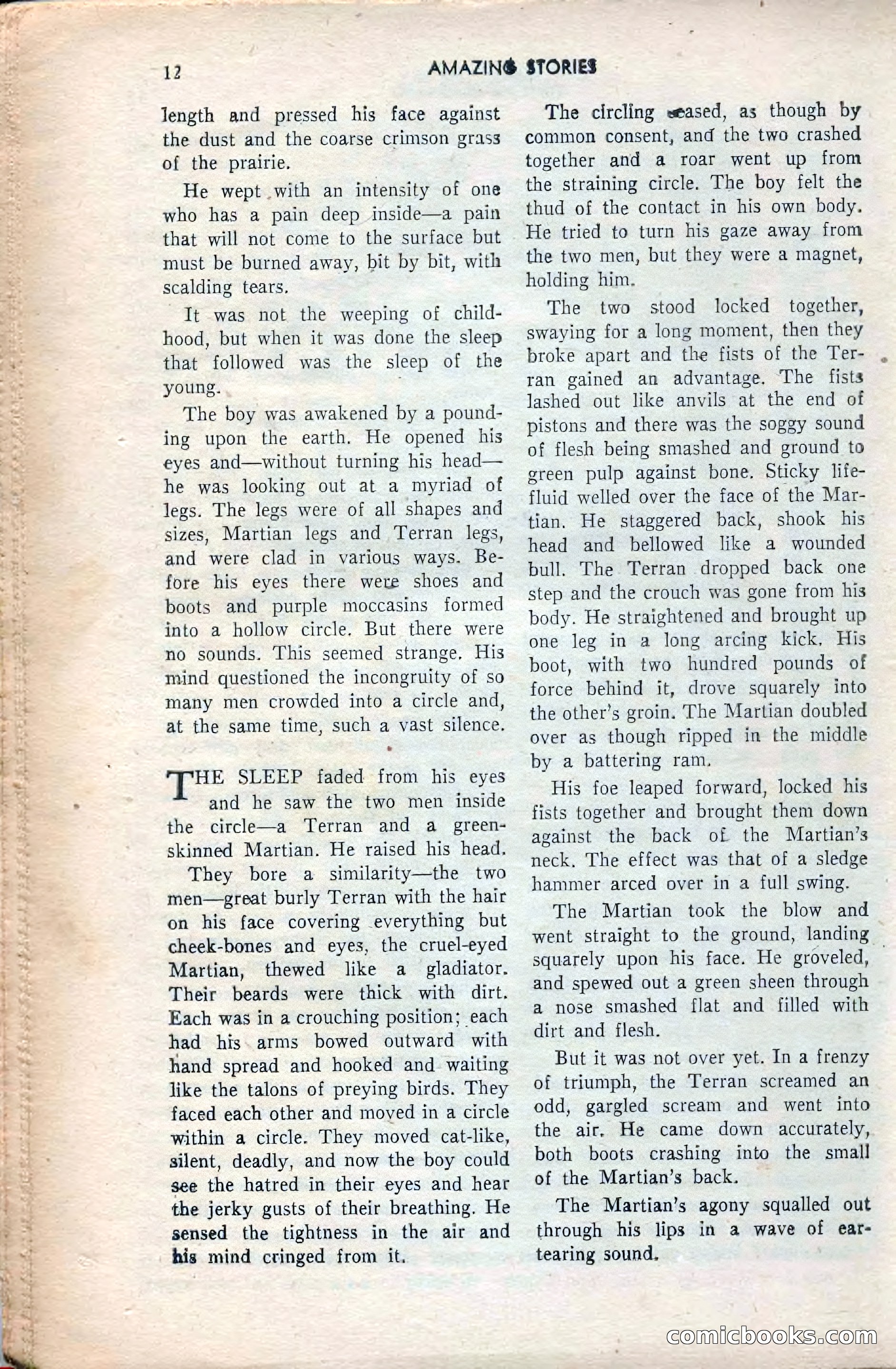 Amazing Stories, February 1953 — page 12 of 164